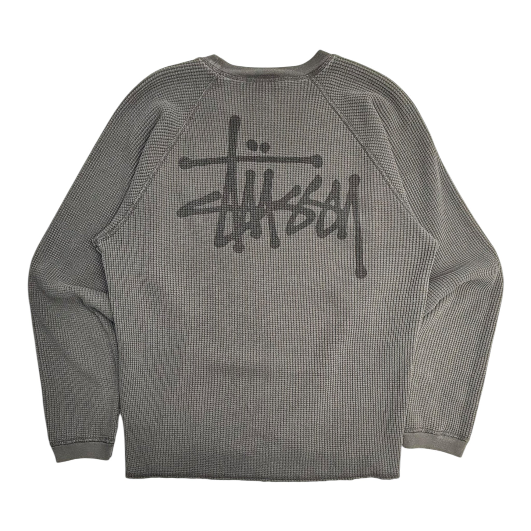 Stussy Thermal Longsleeve Grey