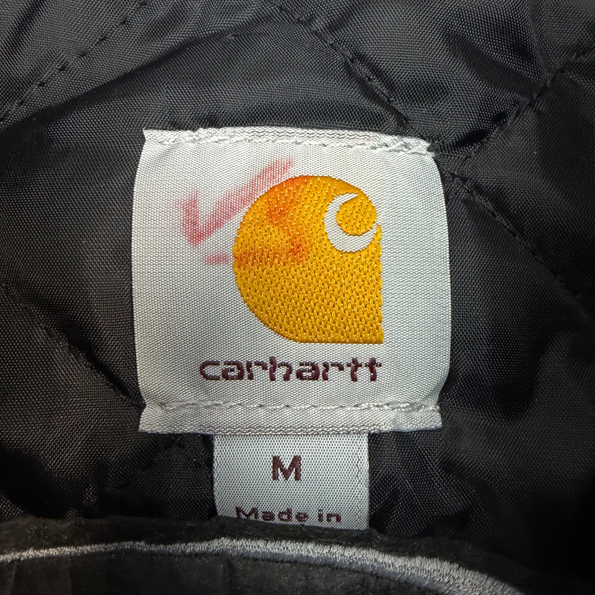 Carhartt Quilt Lined Work Jacket Black