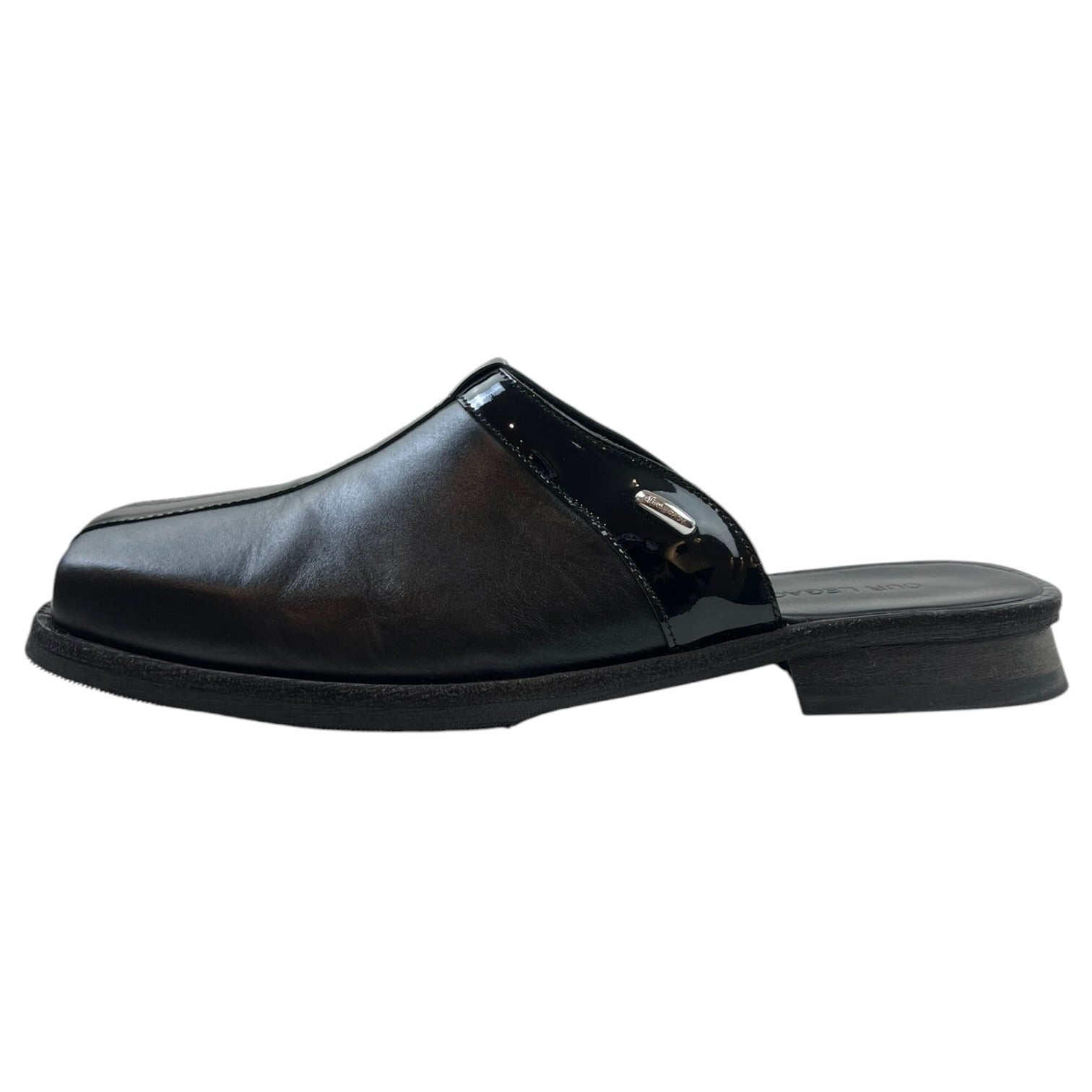 Our Legacy Black Blunt Mules