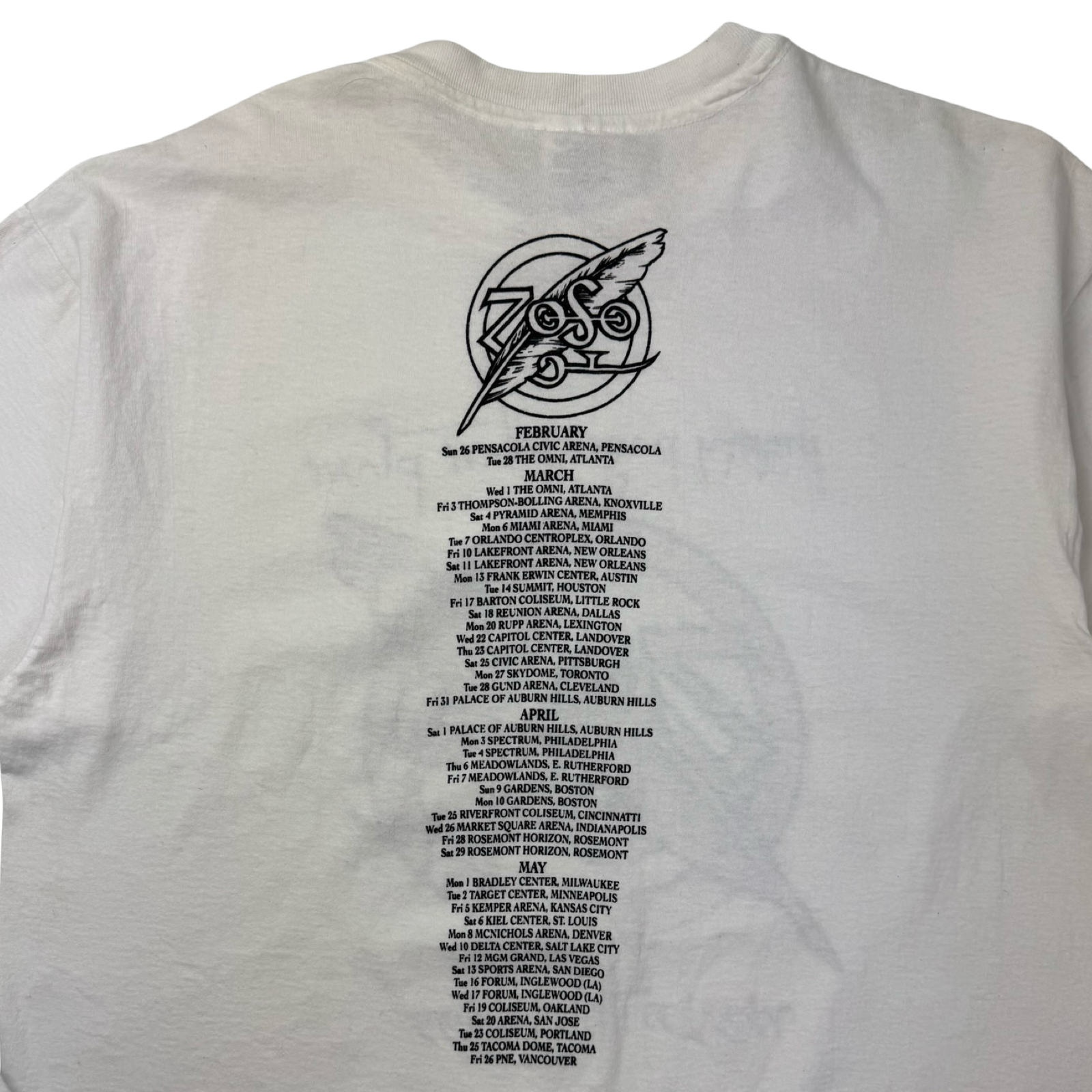 1995 Jimmy Page World Tour T-Shirt