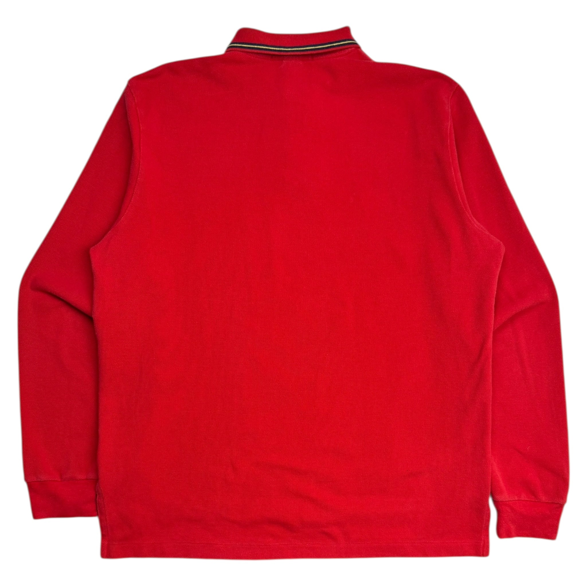 Vintage Polo Ralph Lauren Longsleeve Polo Red