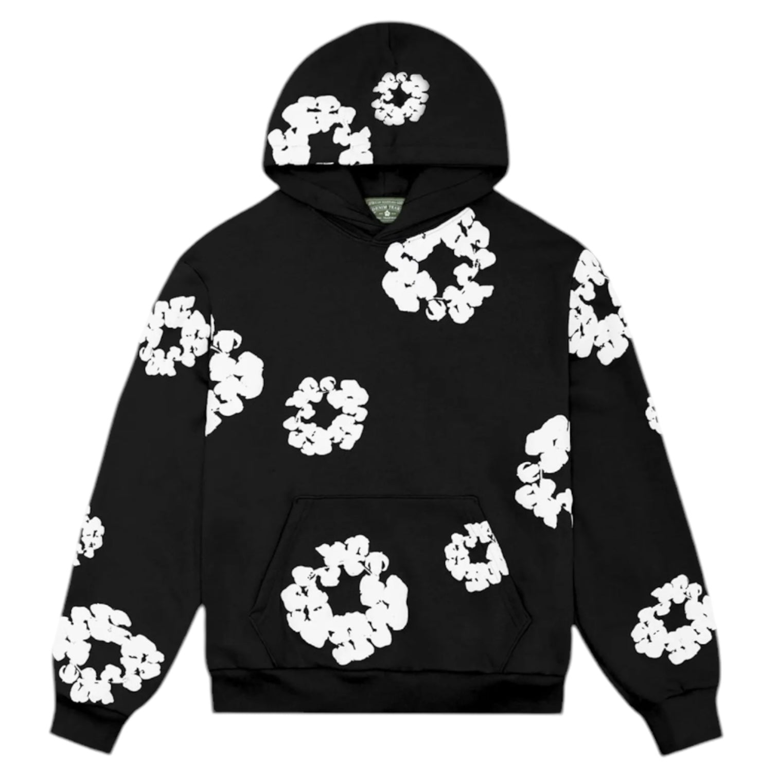 Denim Tears Cotton Wreath Hoodie Black