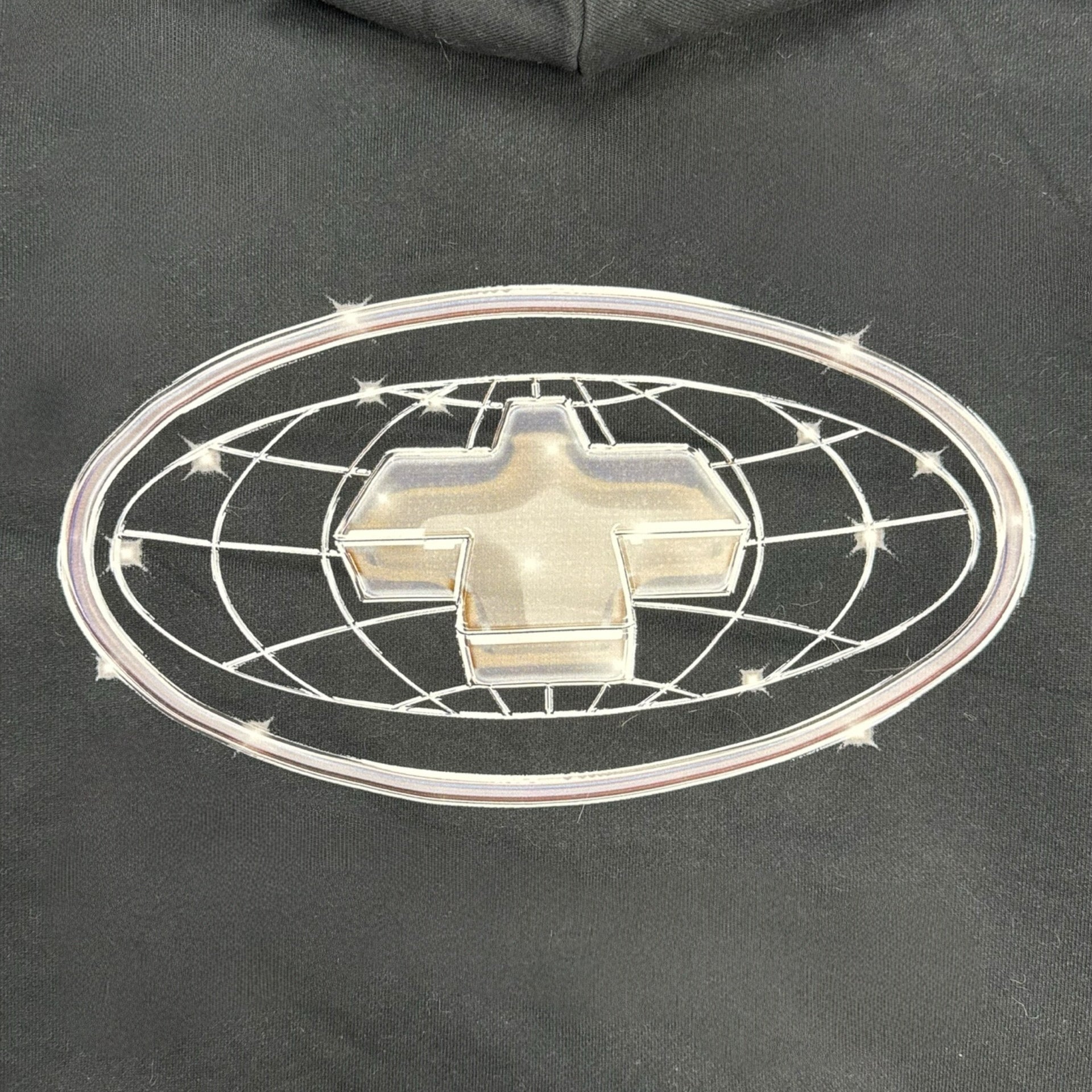 Places + Faces Black Daft Hoodie