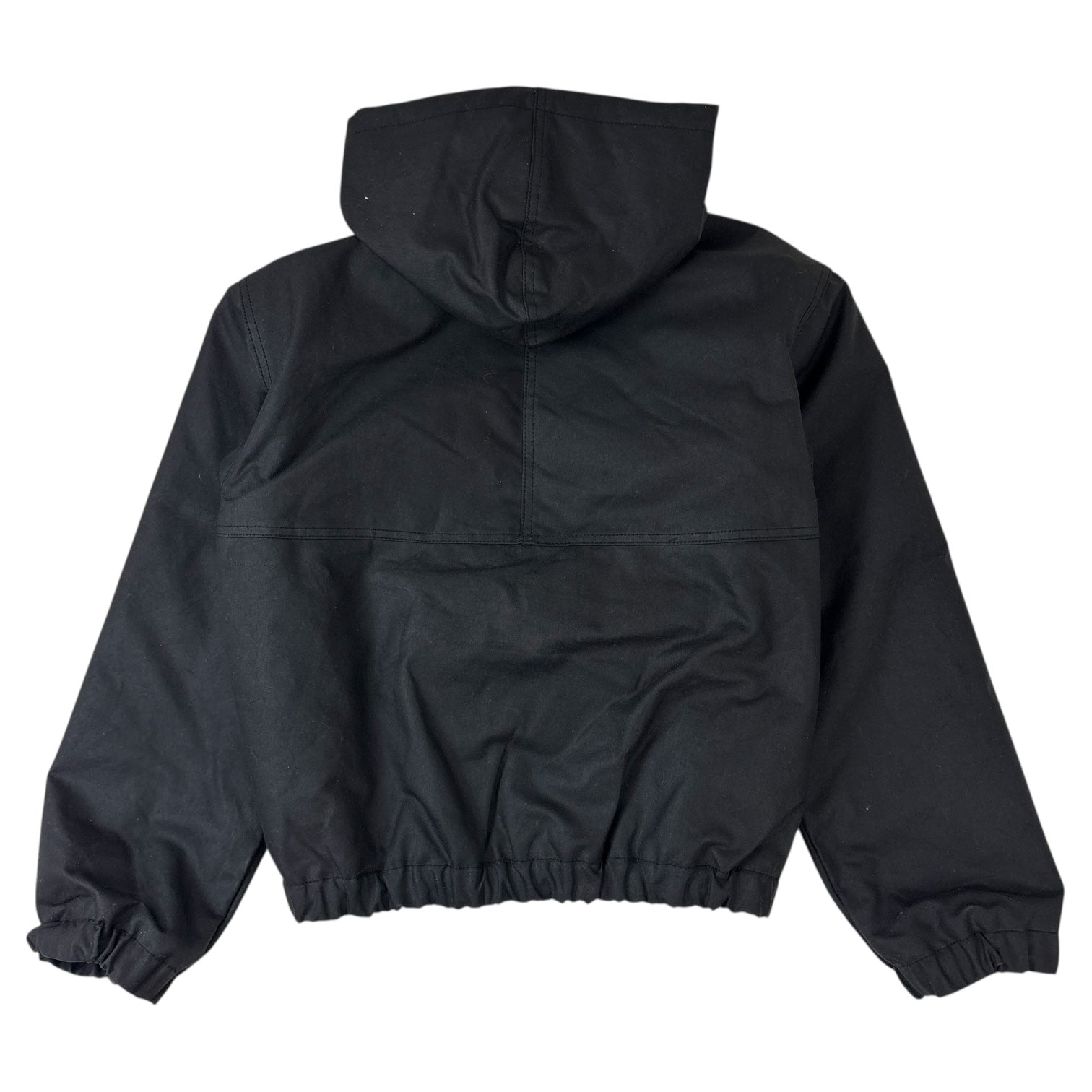 Stussy Waxed Cotton Work Jacket Black