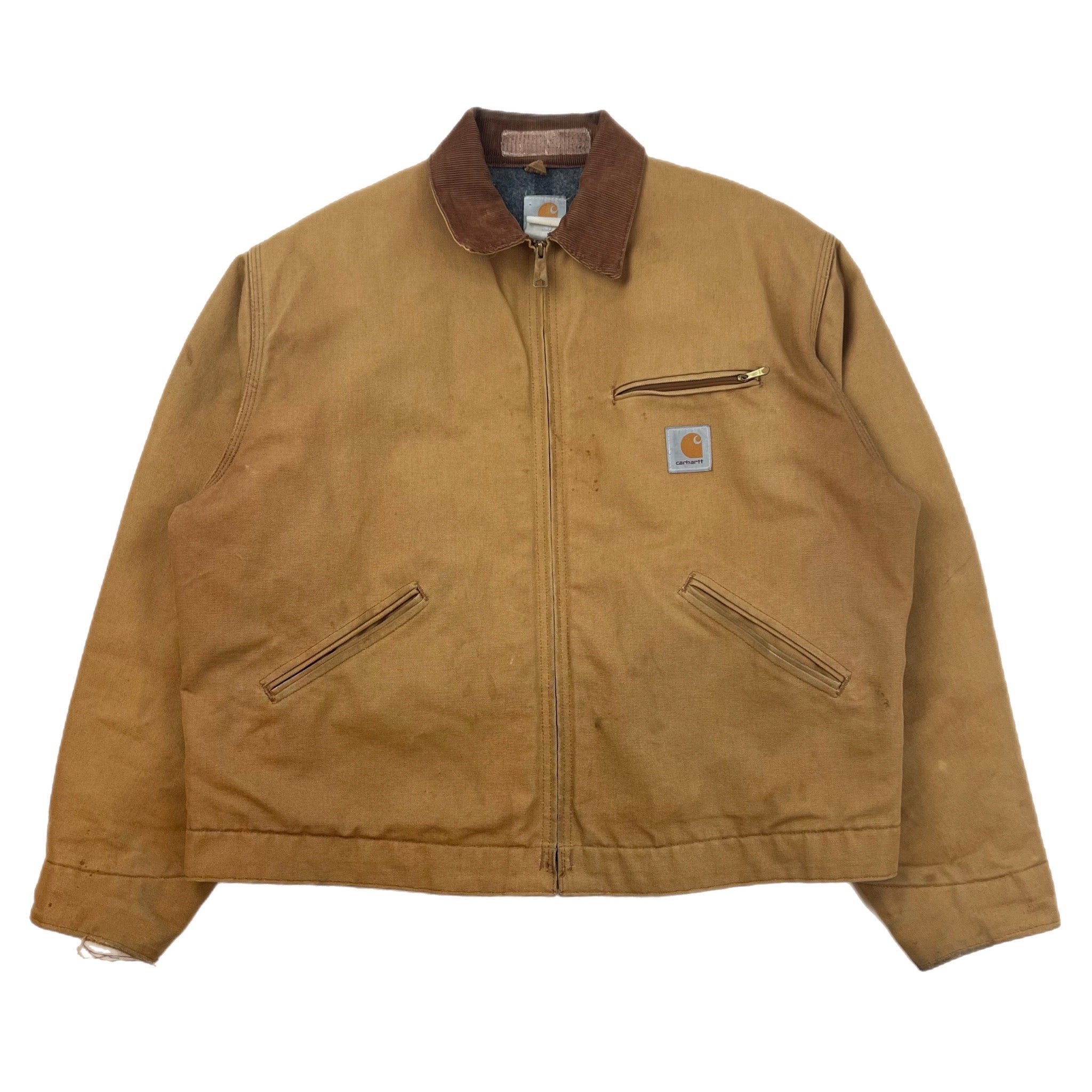 Vintage Carhartt Detroit Work Jacket Tan