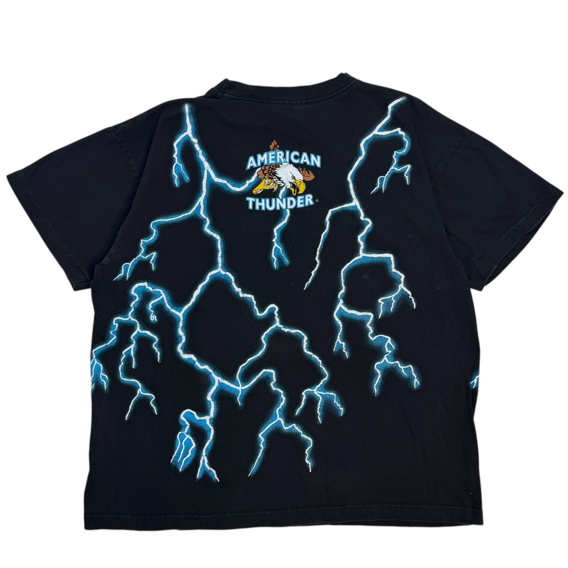 Vintage 90s American Thunder Tee Black