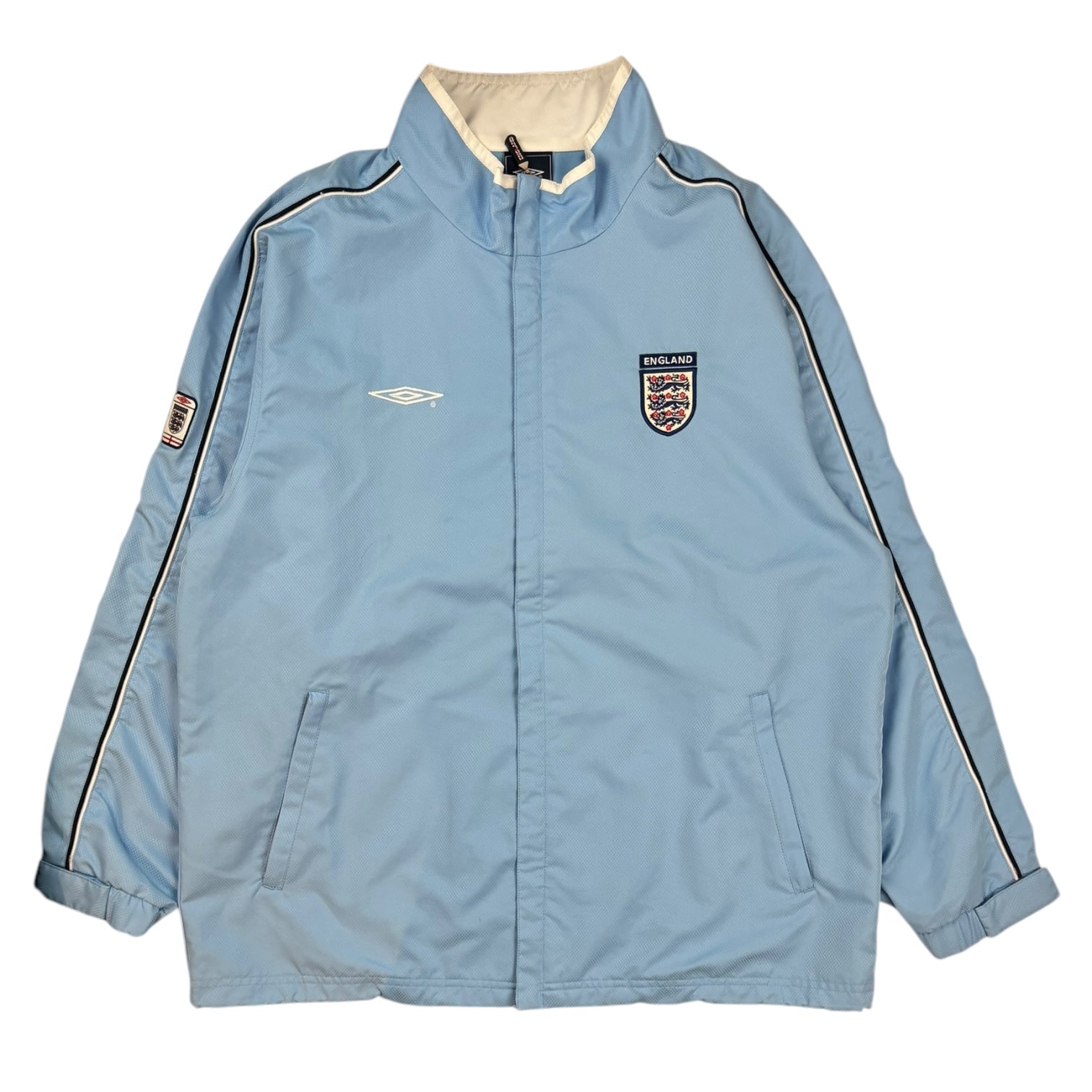 Vintage Umbro England Windbreaker Light Blue