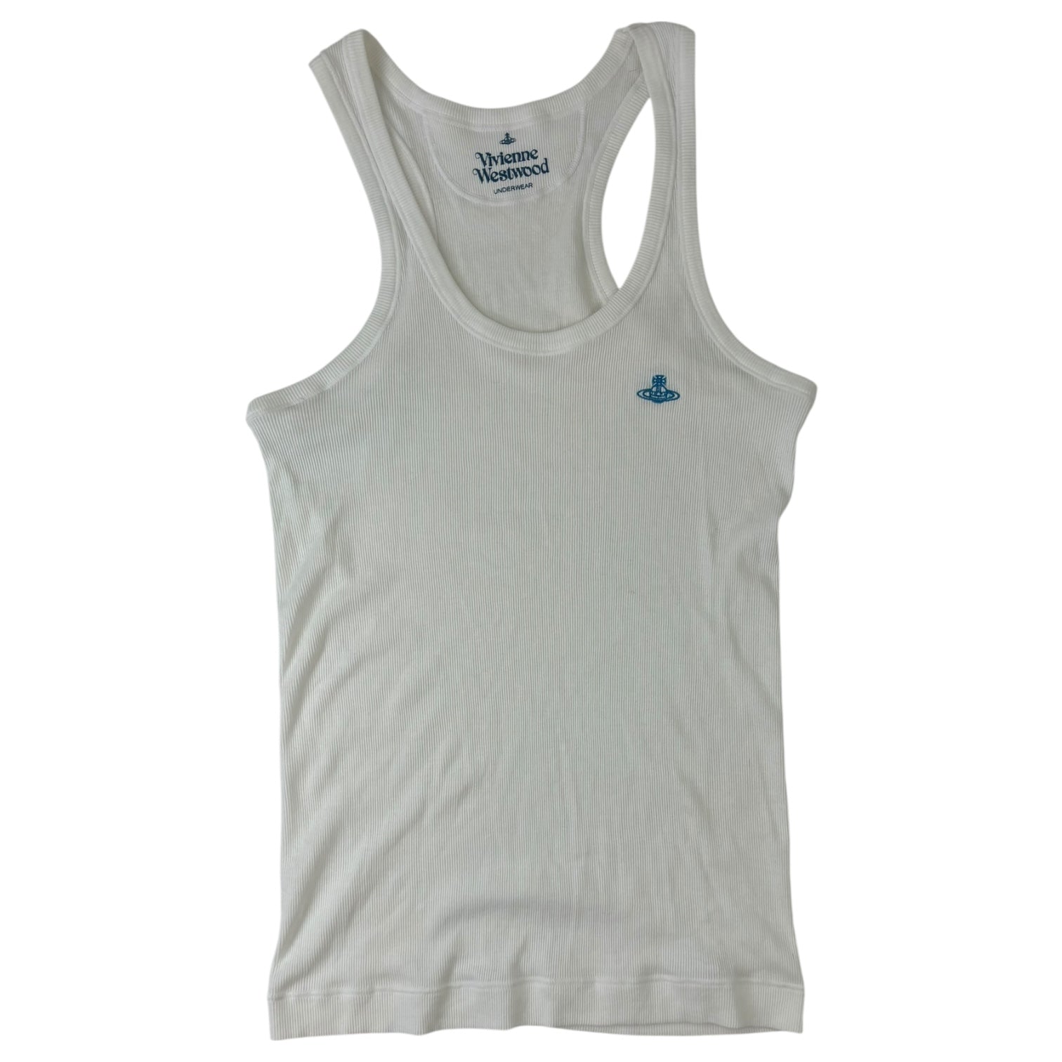 Vivienne Westwood Underwear Ribbed Tank Top White