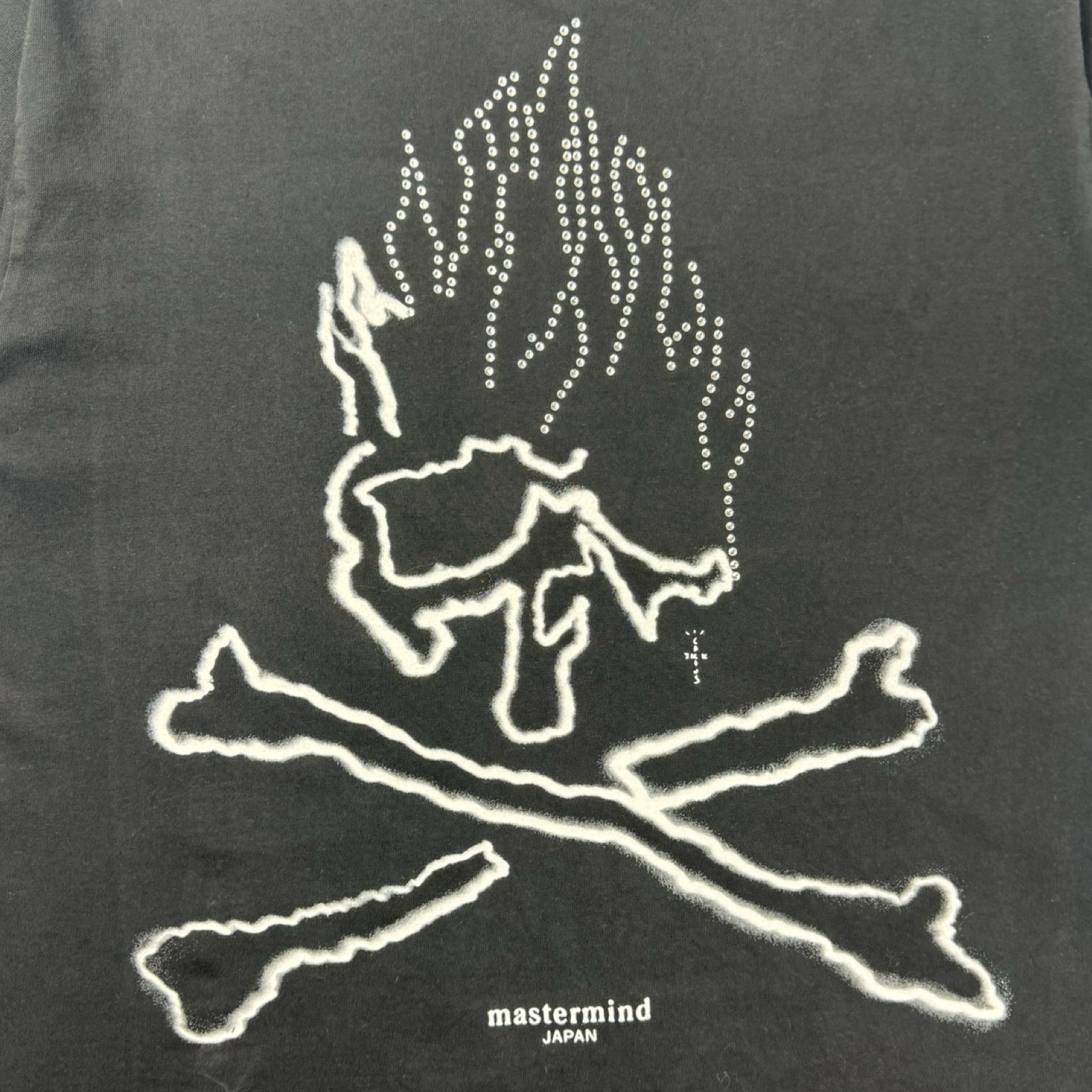 Travis Scott Cactus Jack For Mastermind Skull T-Shirt Black
