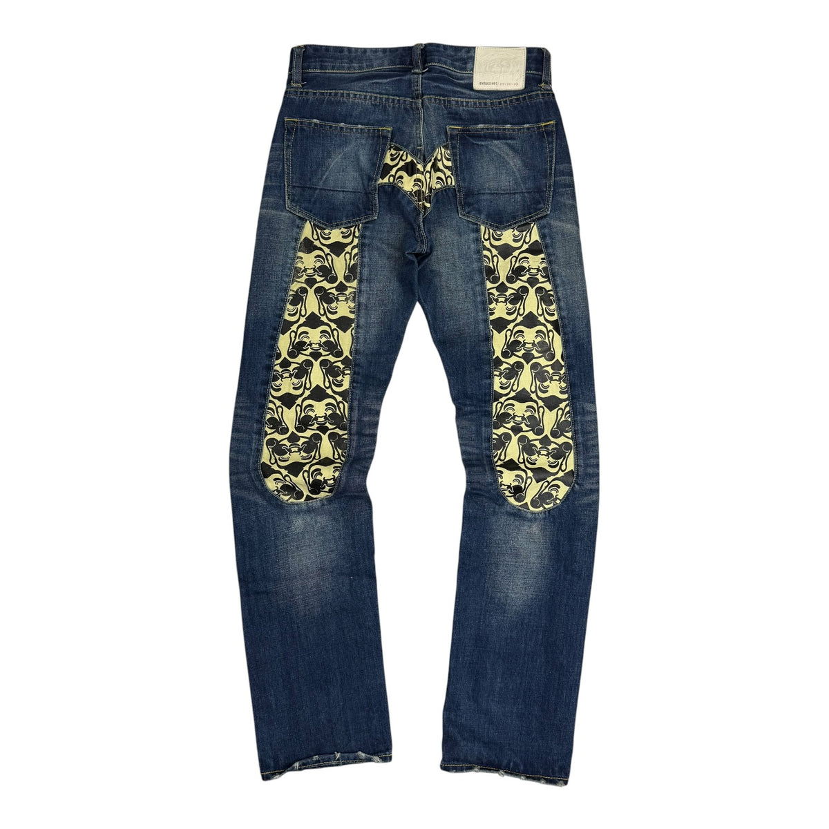 Vintage Evisu Daicock Denim Pants Dark Indigo