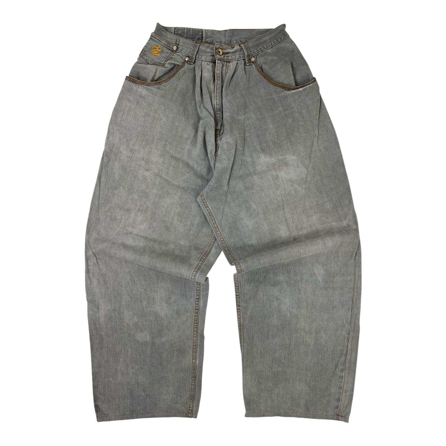 Vintage Y2K Rocawear Baggy Denim Pant Grey