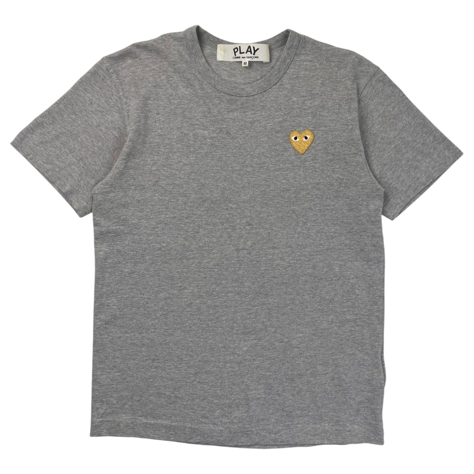 Comme Des Garçons Gold Play Heart T-Shirt