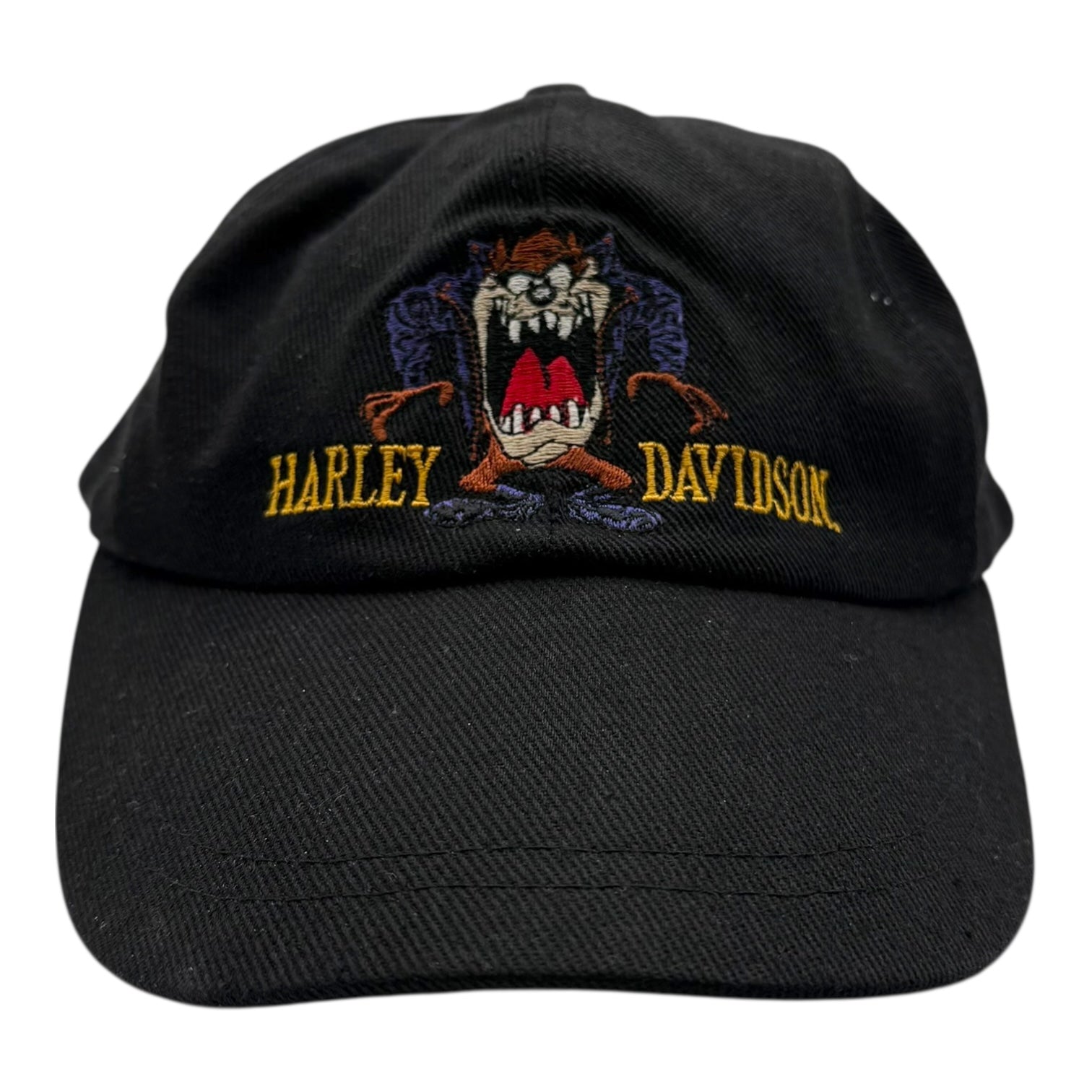 Vintage Harley Davidson Tasmanian Devil Hat Black