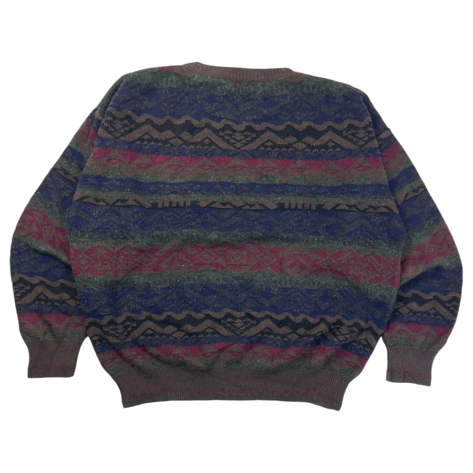 Vintage Alfani Textured Western Knit