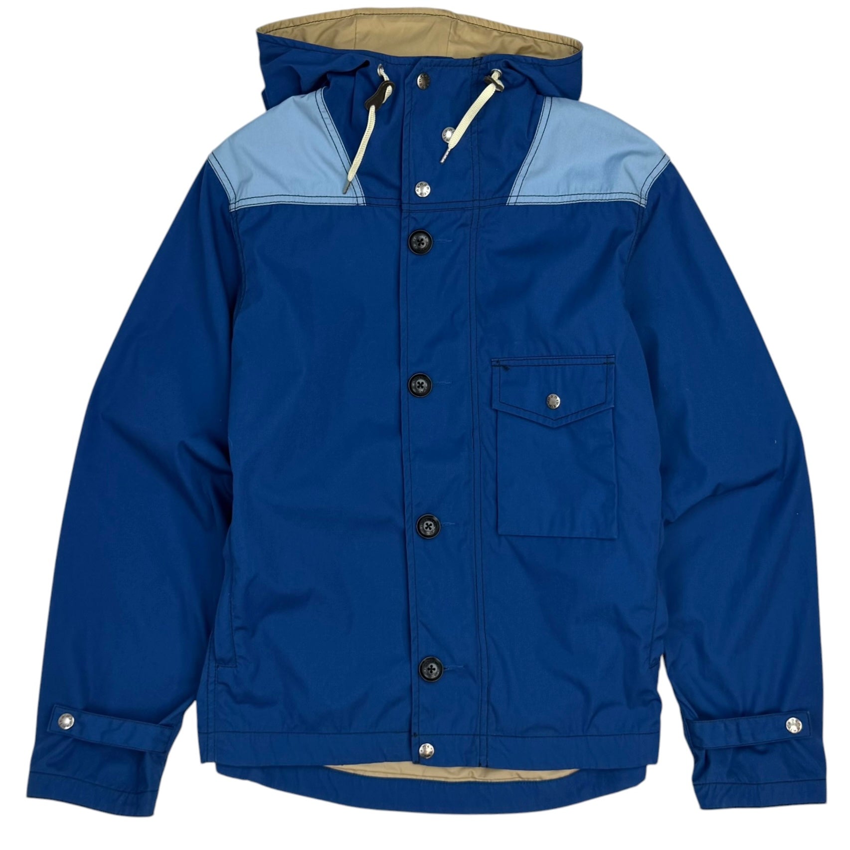 Nanamica Microlight Two Tone Bayhead Jacket Blue