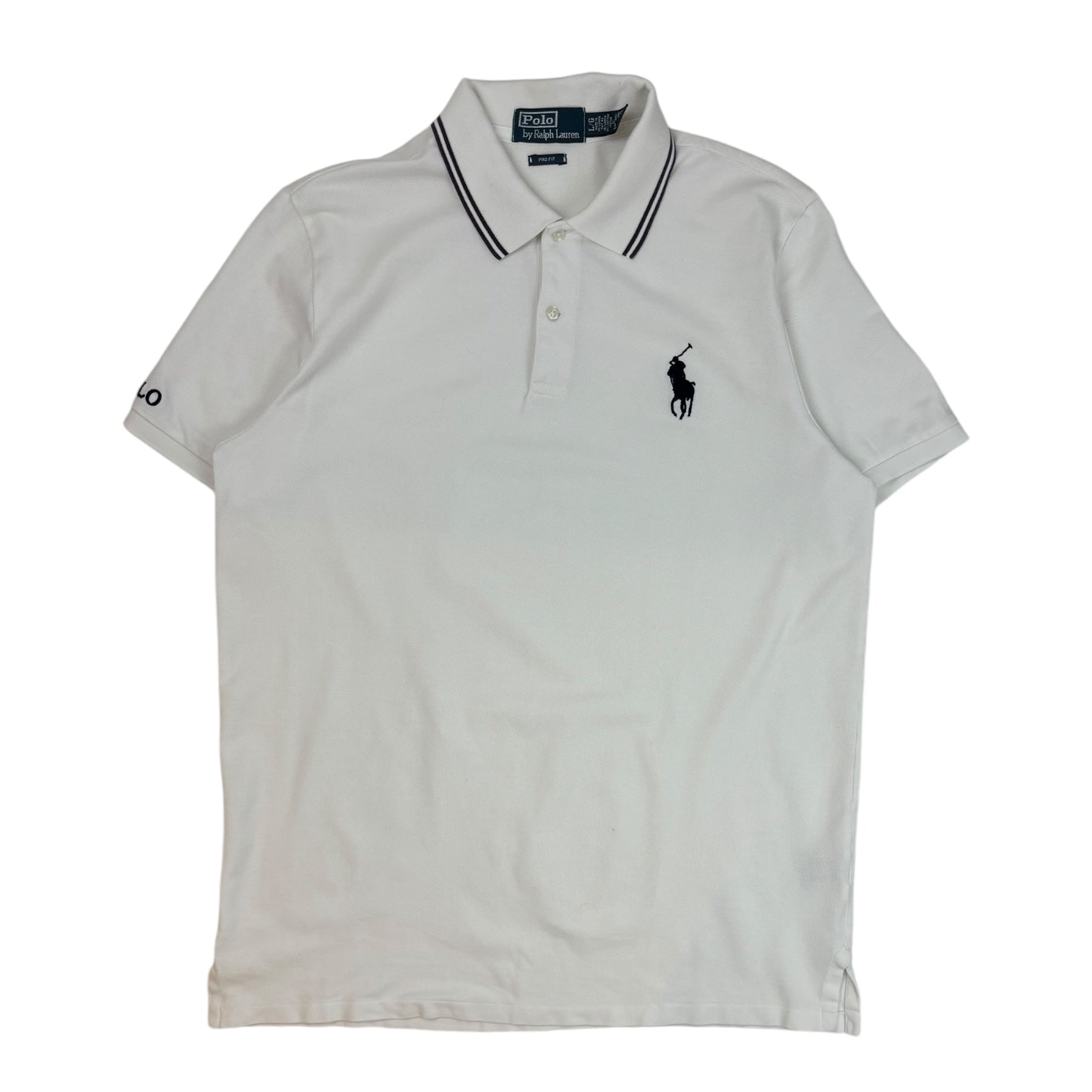 Vintage Polo Ralph Lauren Big Horse Polo T-Shirt White