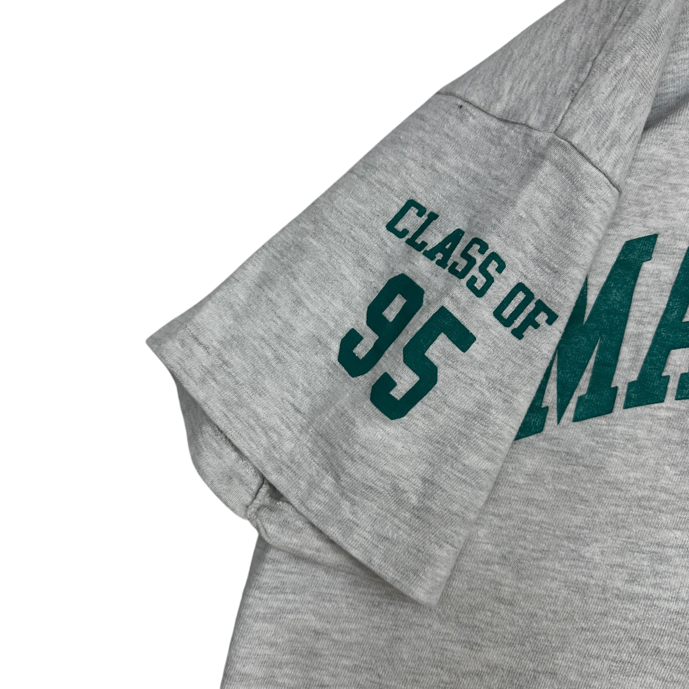 Vintage Marrywood College Champion Reverse Weave Tee Grey