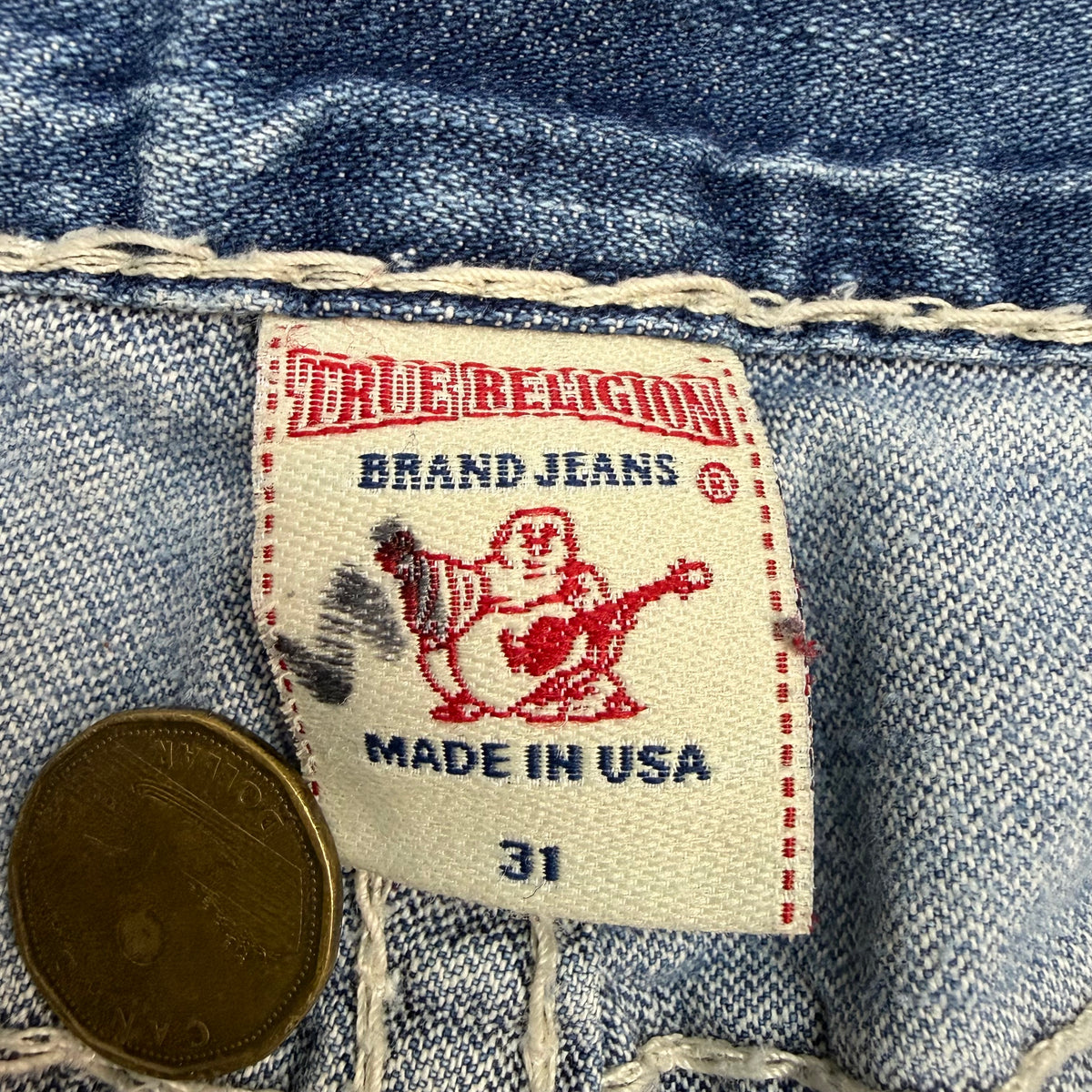 Vintage True Religion Bobby Super T Jeans Blue
