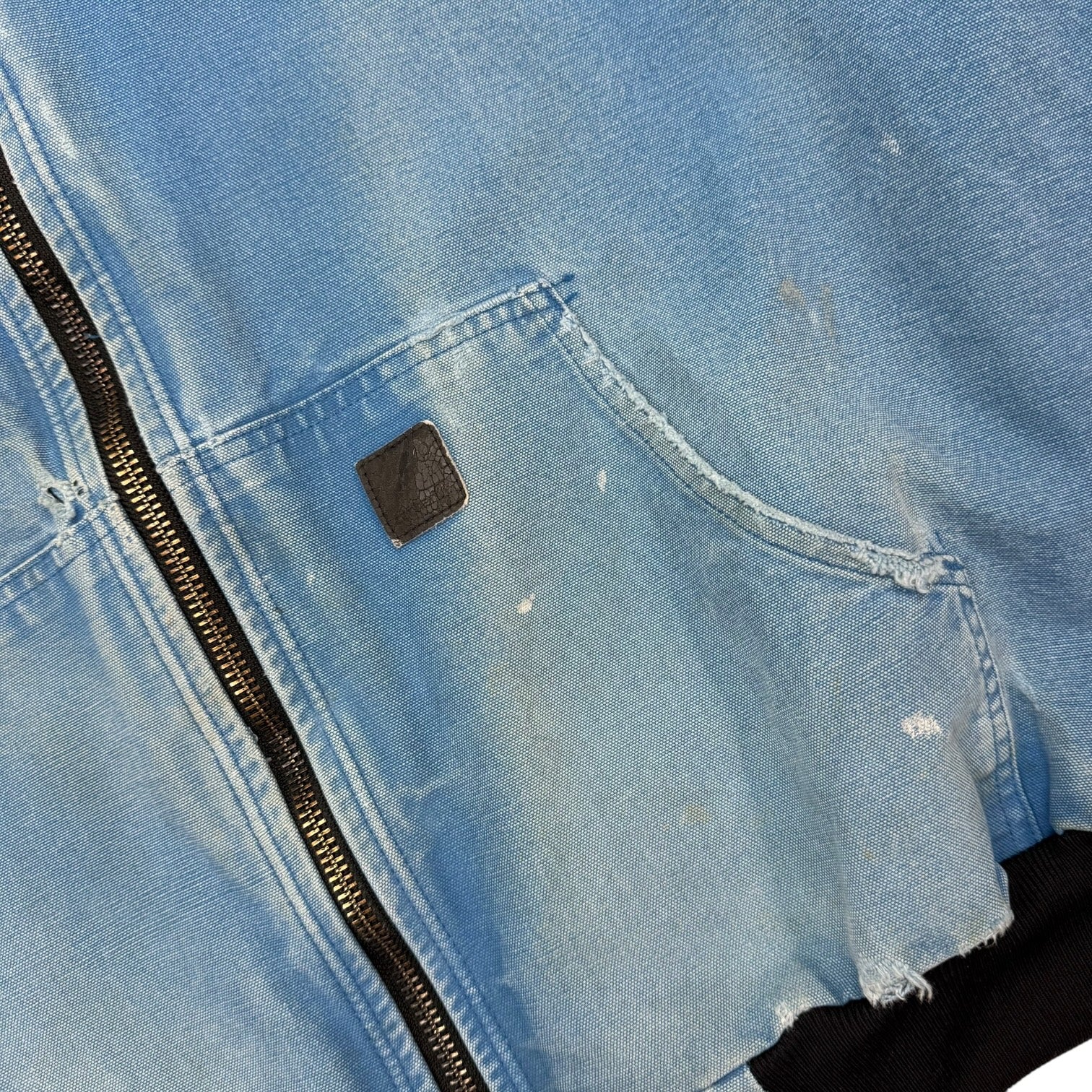 Vintage Carhartt Active Jacket Sun Faded Blue
