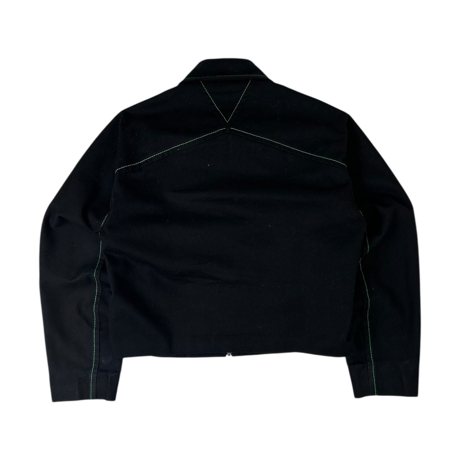 Bottega Veneta Heavyweight Twill Blouson Jacket Black