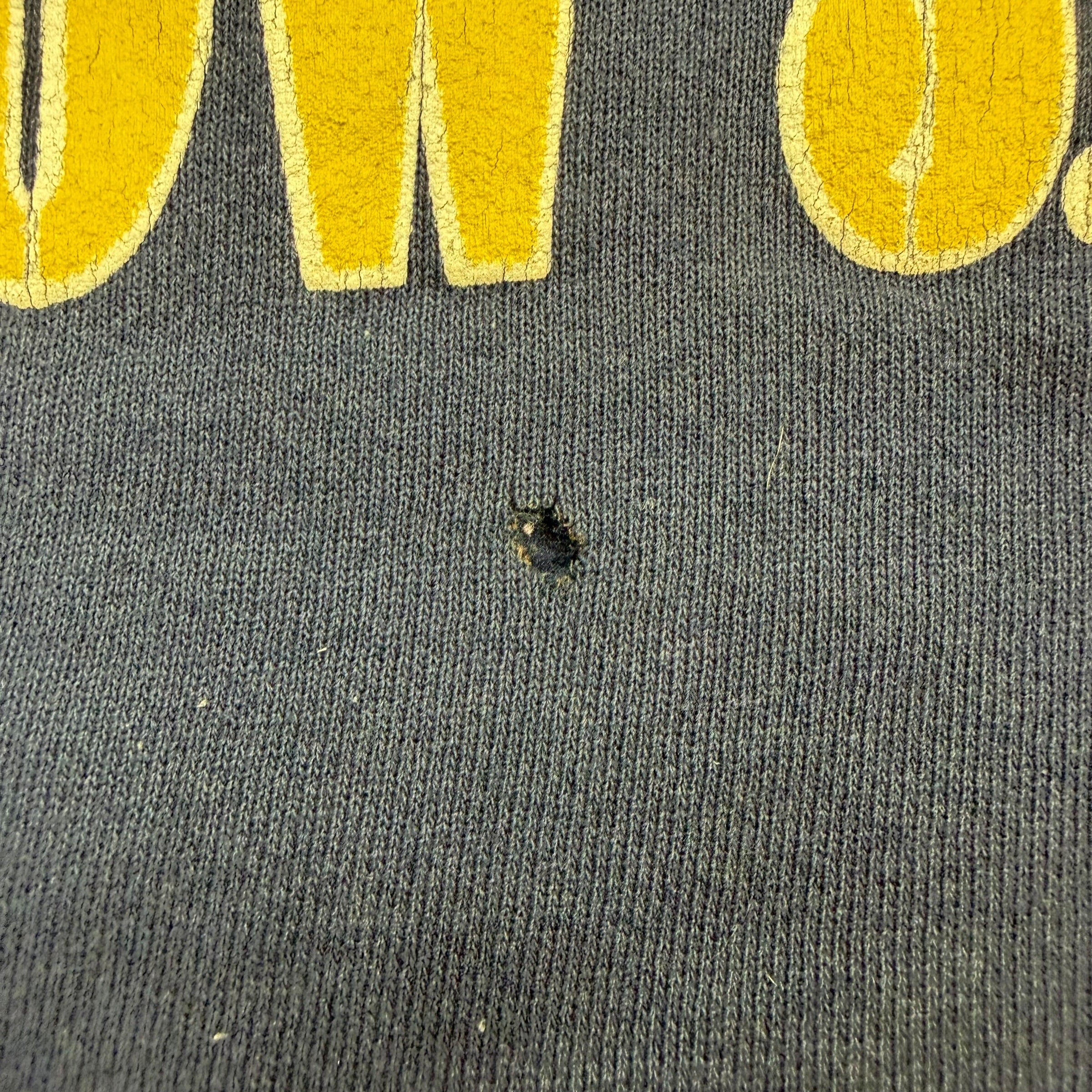 Vintage Russell Athletic Georgia Tech Yellow Jackets Crewneck Navy