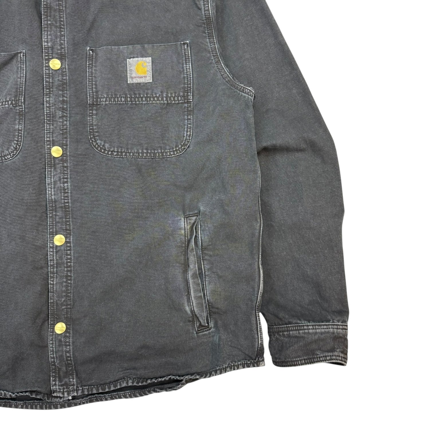Carhartt WIP Conro L/S Button Up Shirt Black