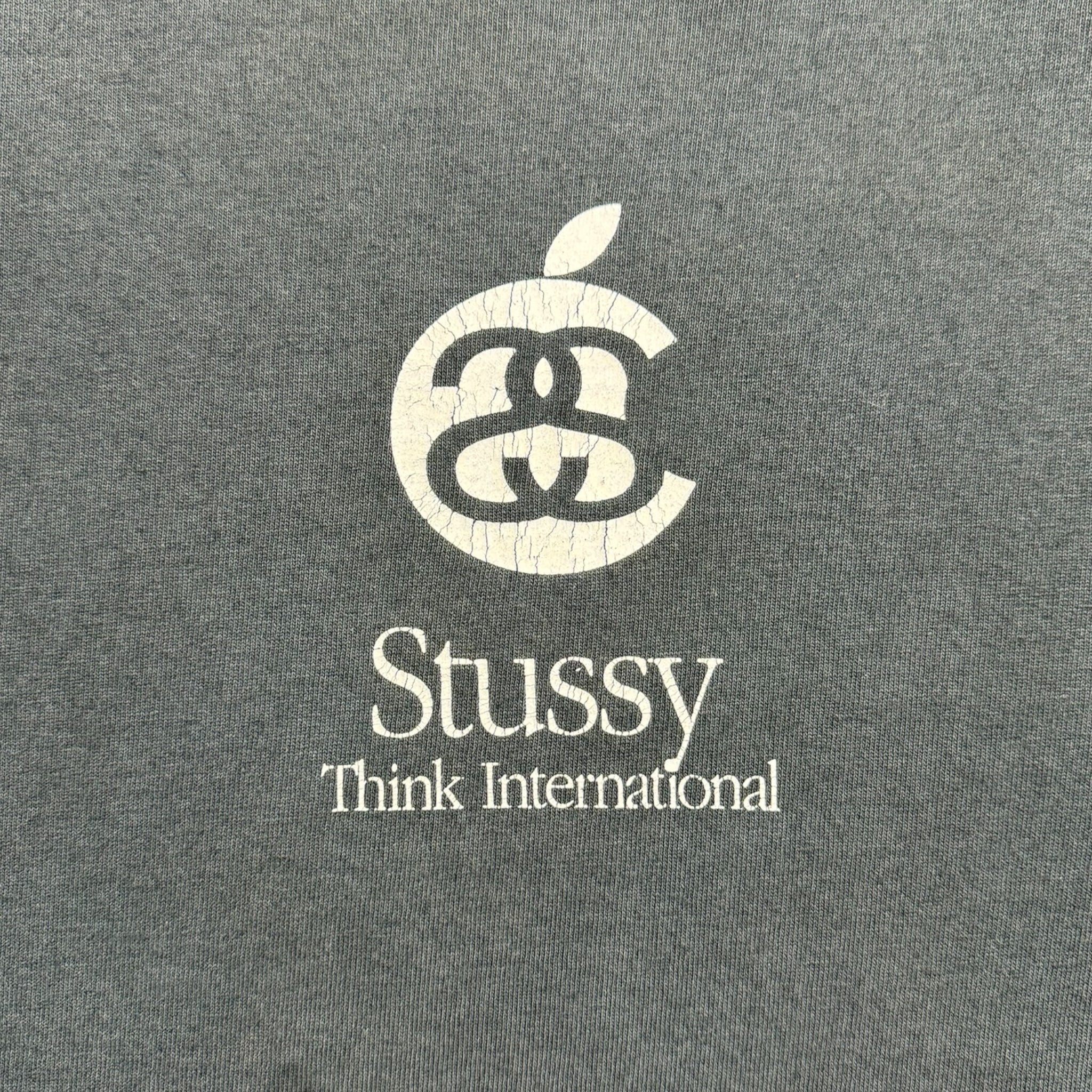 Vintage Stussy "Think International" T-Shirt