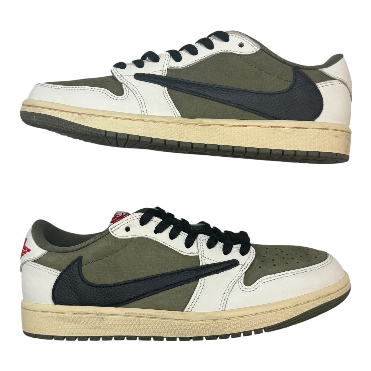 Jordan 1 Retro Low OG SP Travis Scott Medium Olive (Used)