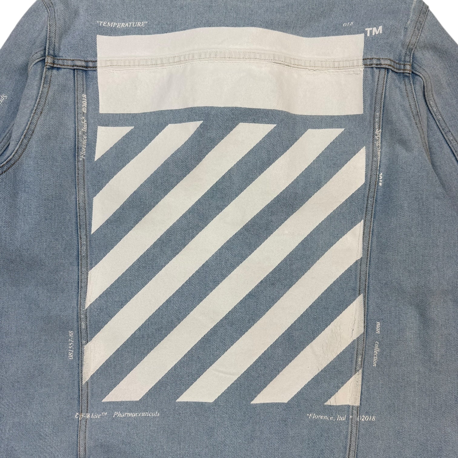 Off-White Temperature Denim Jacket