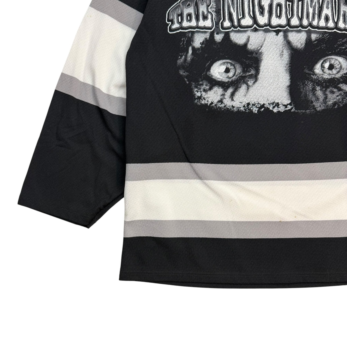 Vintage Alice Cooper The Nightmares Hockey Jersey White/Black