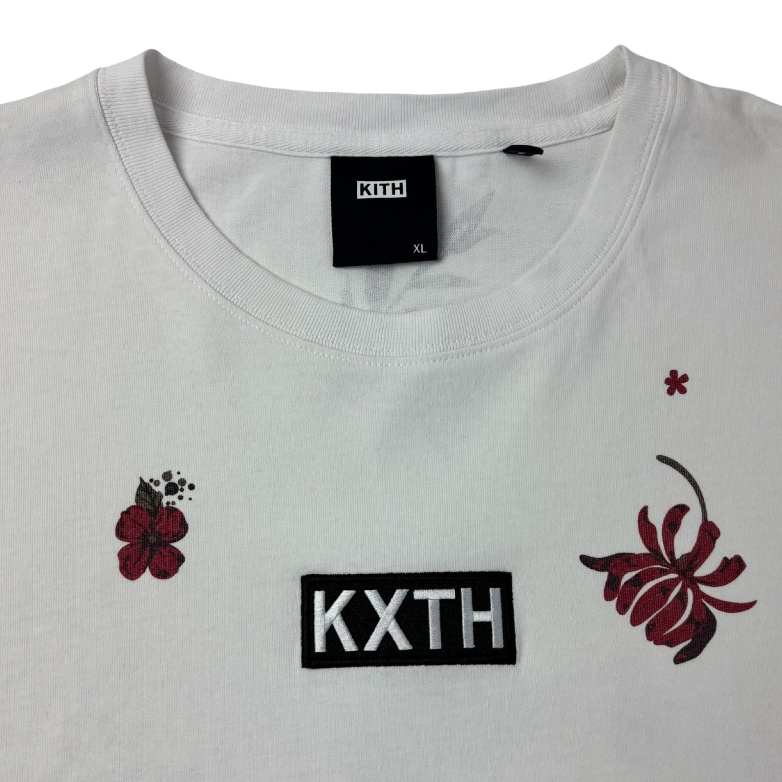 Kith Summer Floral Tee White