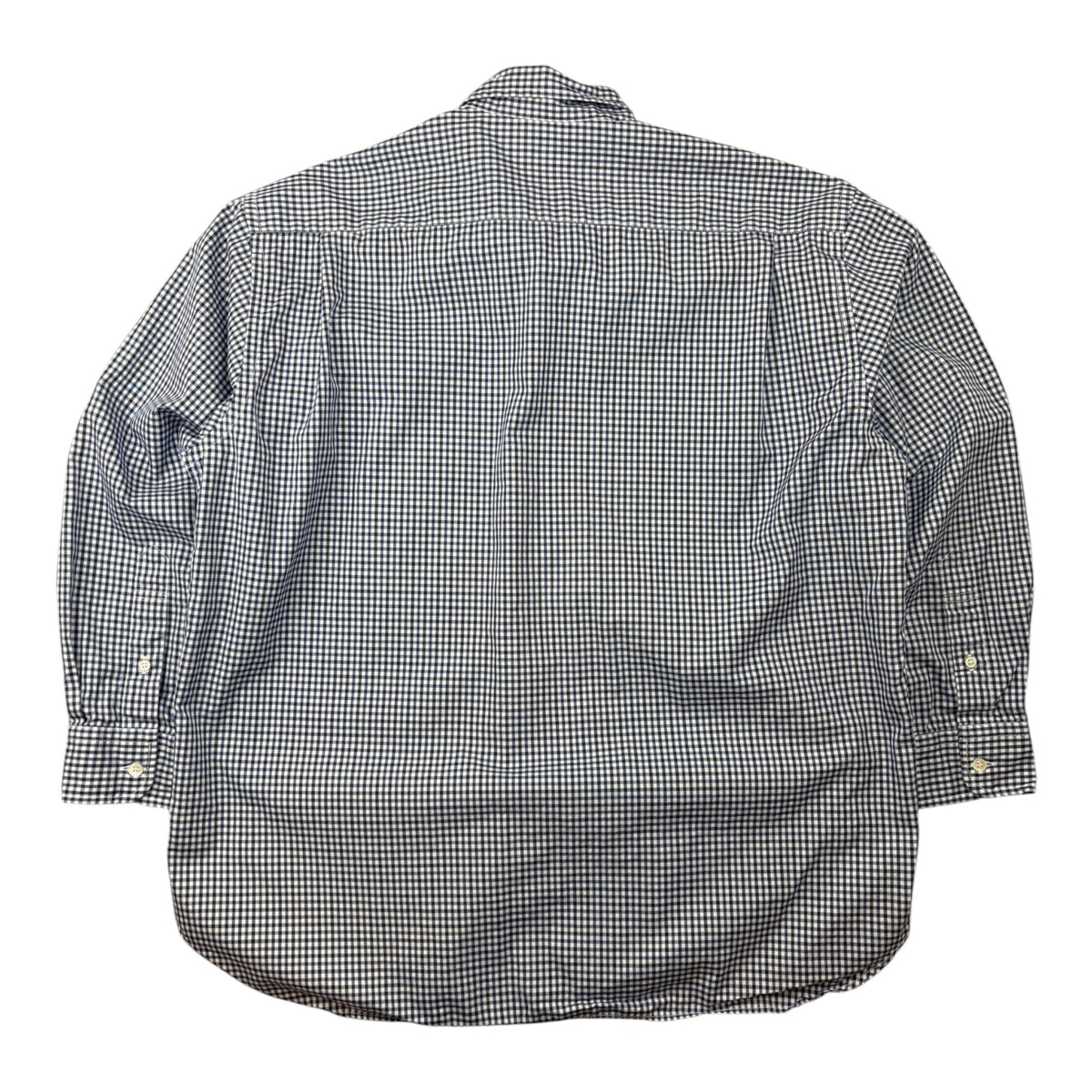 Comme des Garçons Homme Gingham Button Up L/S Shirt Blue