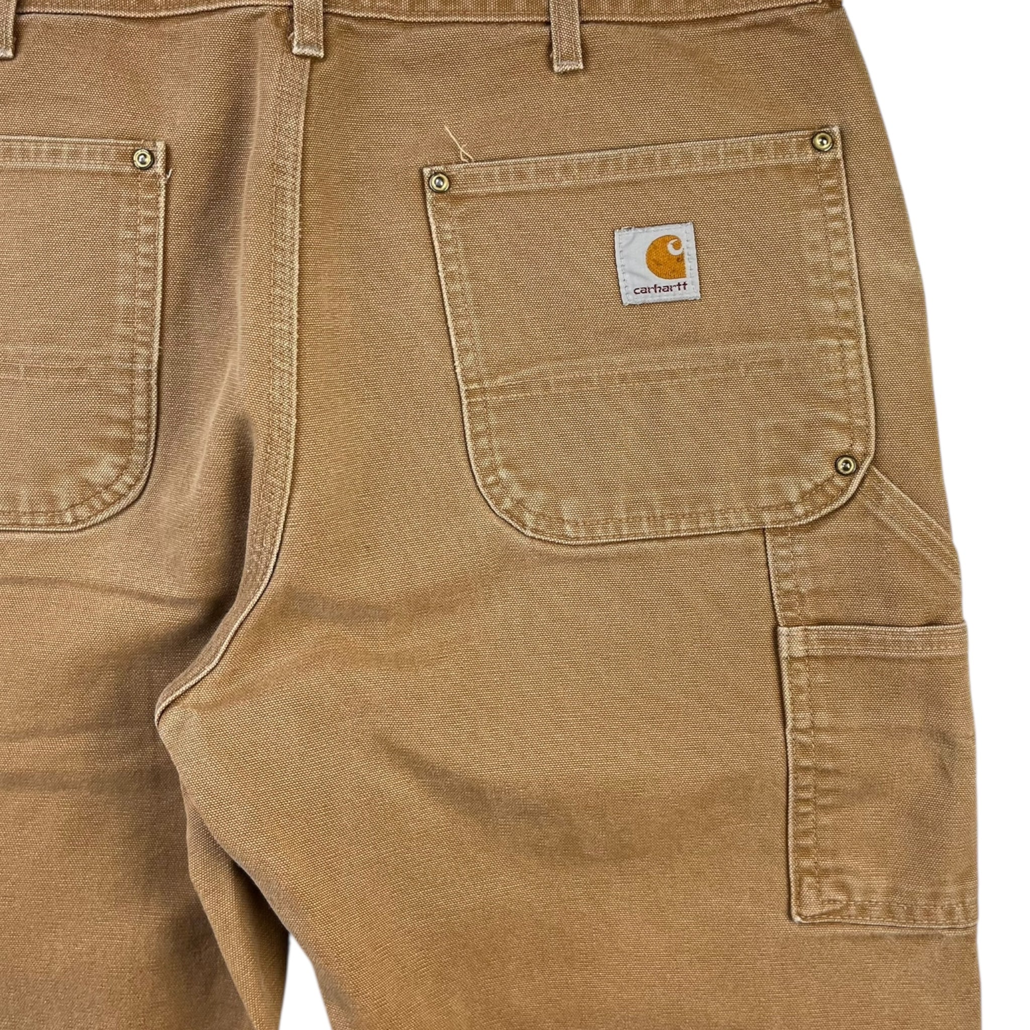 Carhartt miUSA Faded Tan Double Knee Pants