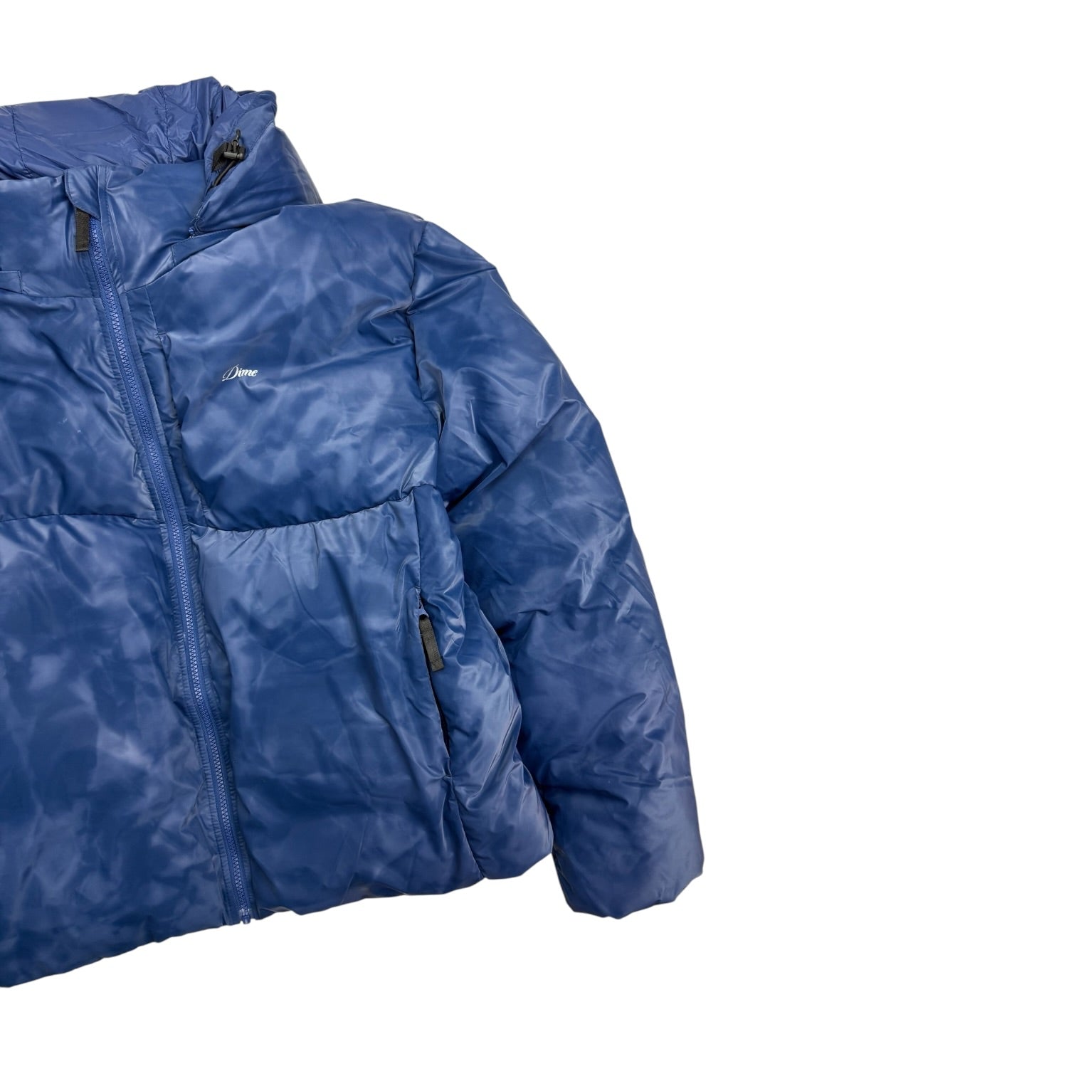 Dime Wavy Puffer Smoke Blue
