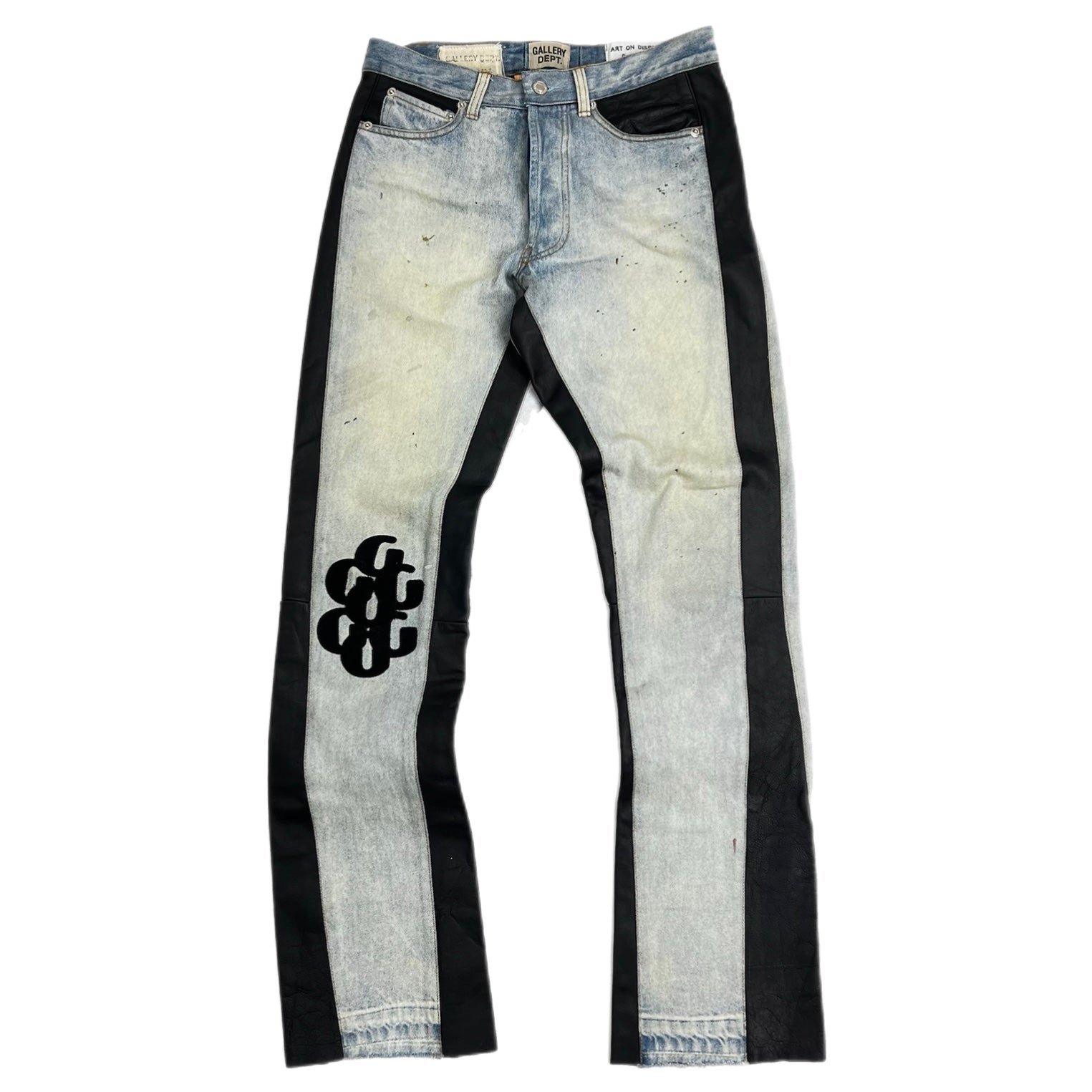 Gallery Dept Levi’s Bronco Leather Flare G Patch Jeans