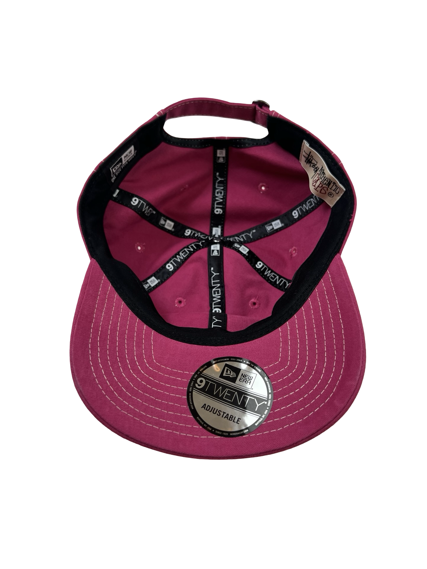 Stussy x New Era 9Twenty Stussy Sport Strapback Cap Pink