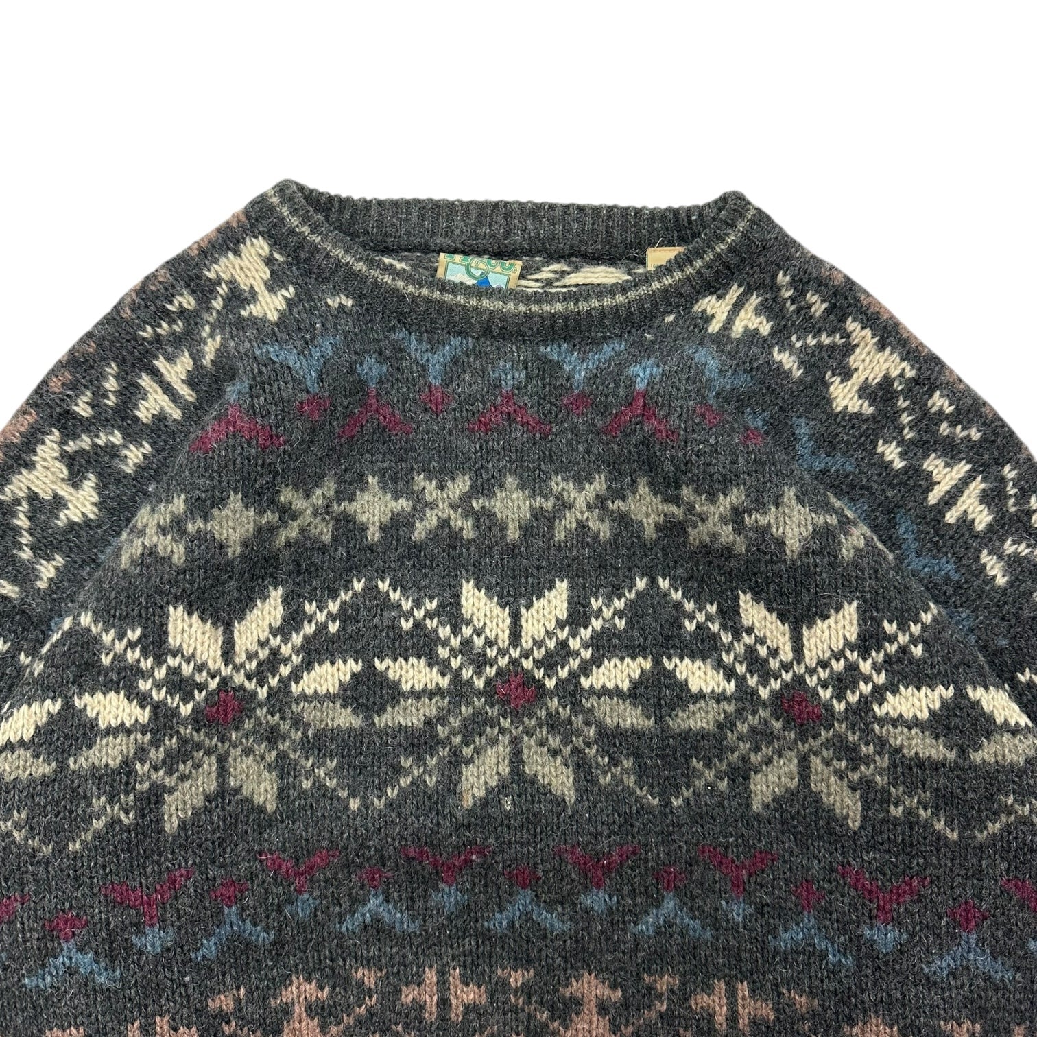 Vintage Wool Multicolour Sweater