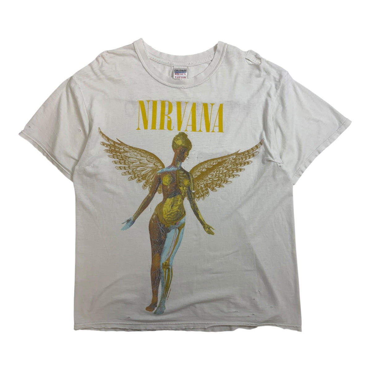 Vintage Nirvana In Utero Thrashed T-Shirt White