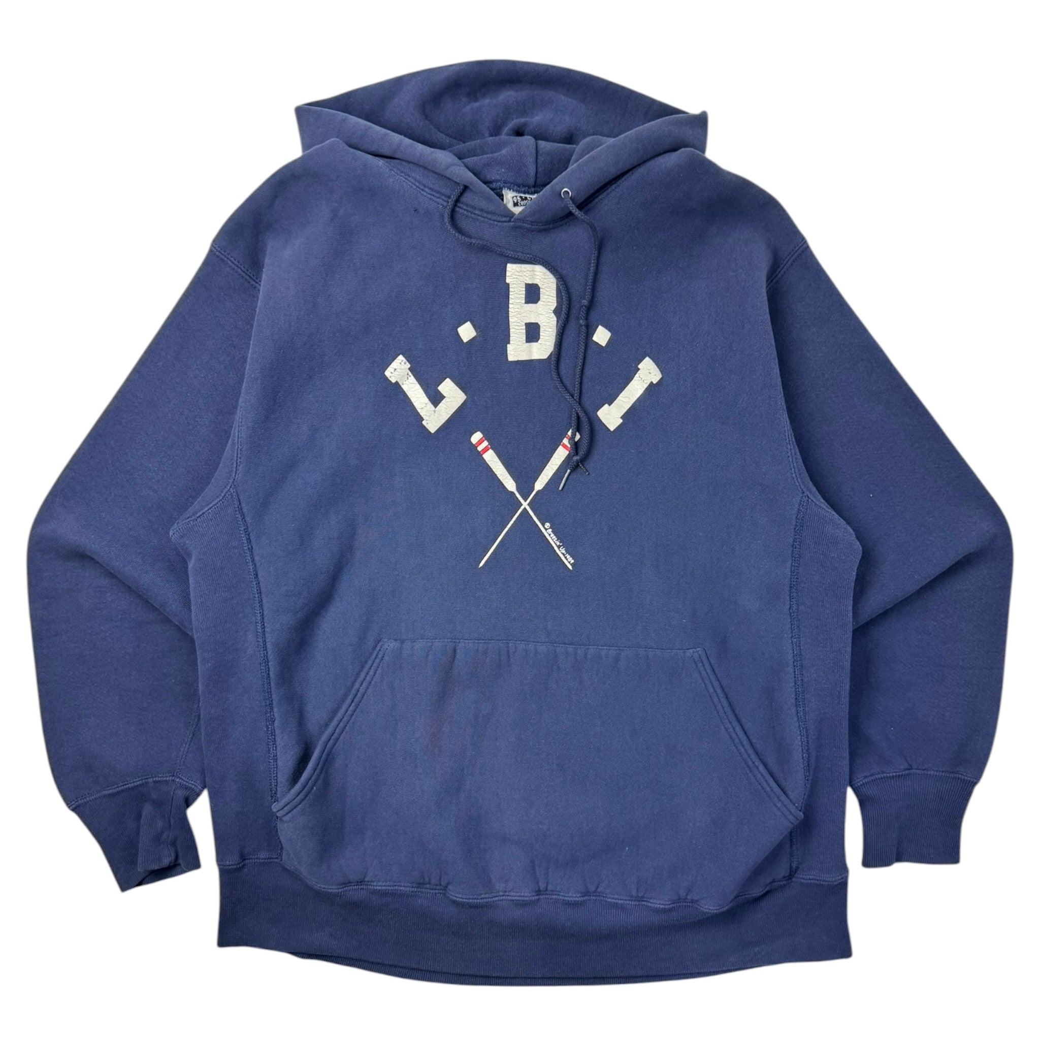 1989 L.B.I. Rowing Cross-Grain Heavyweight Hoodie