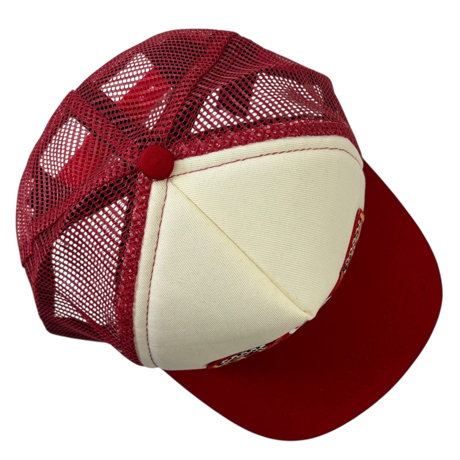 Rhude Rally Prix SnapBack Trucker Hat Red