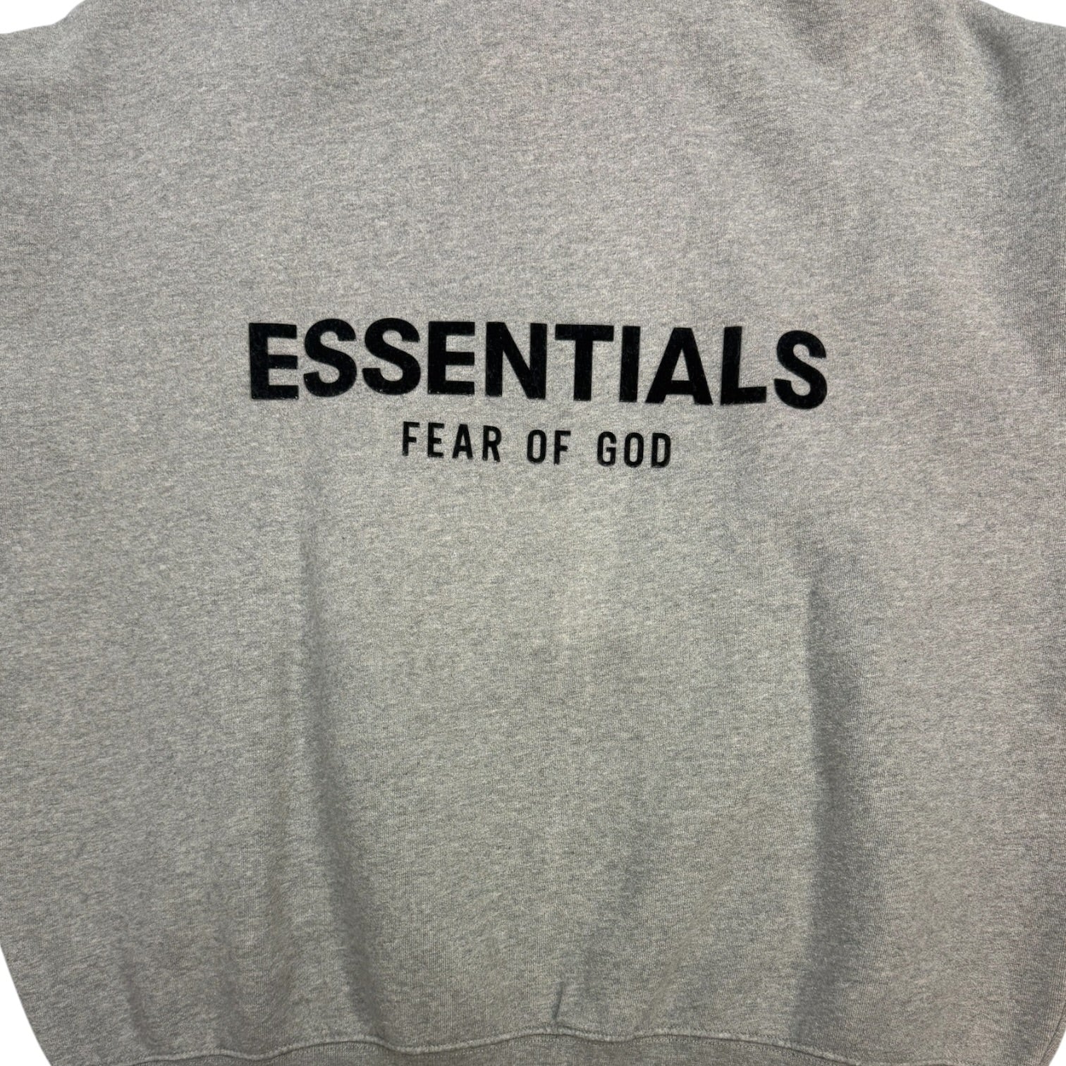 Fear Of God Essentials Hoodie Grey