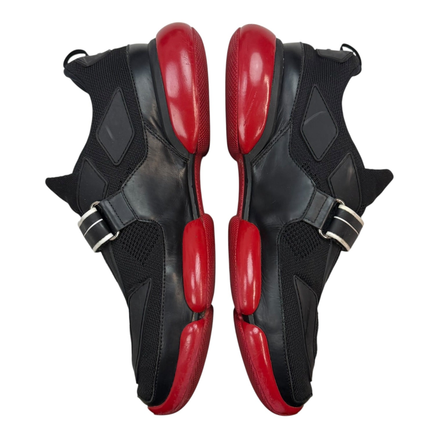 Prada Cloud Bust Contrast Velcro Black/Red (Used)