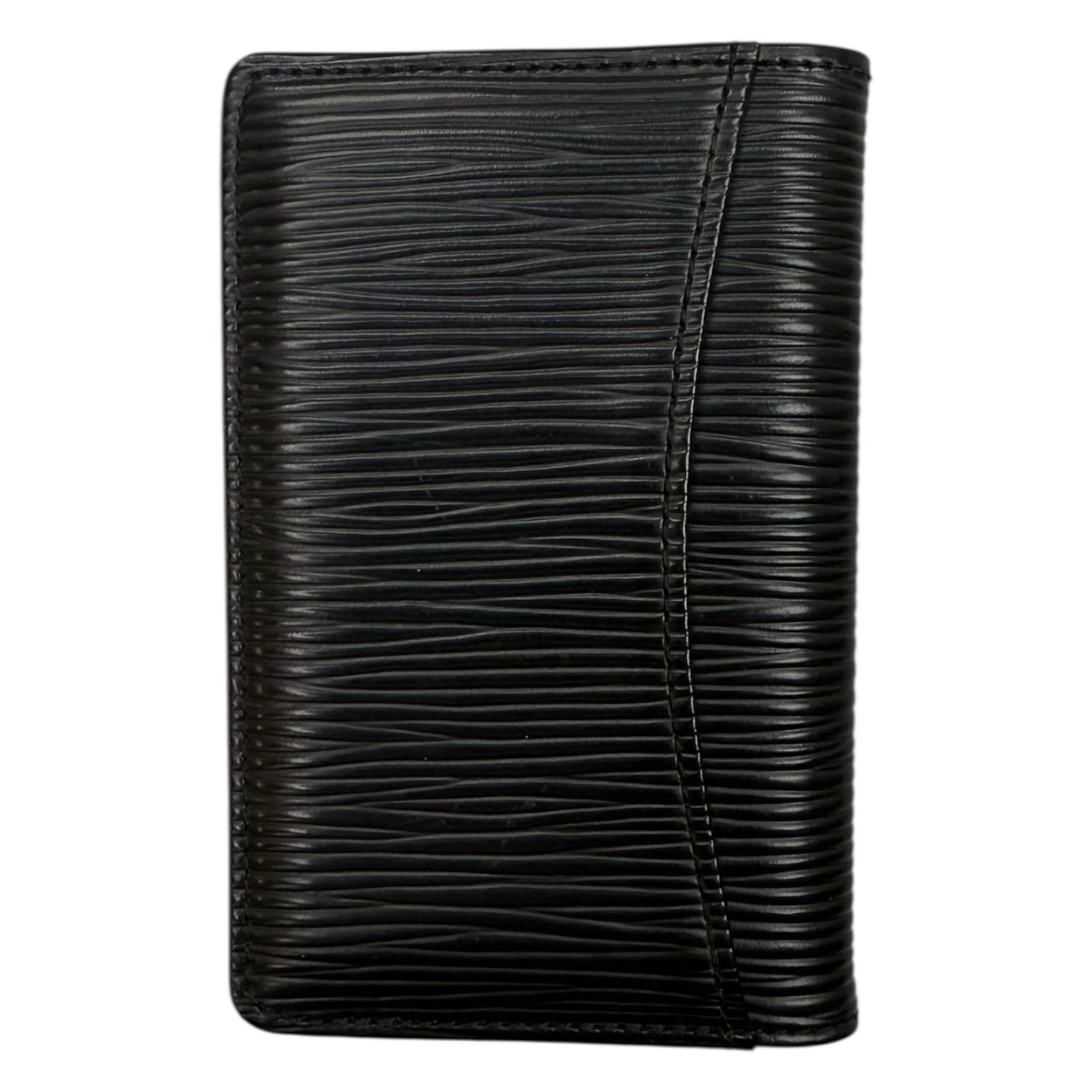 Louis Vuitton Epi Black Leather Card Holder