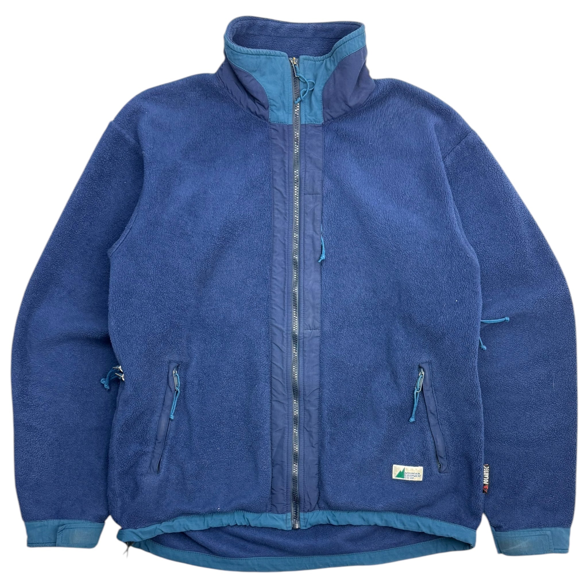 Vintage MEC Tech Fleece Zip Up Navy