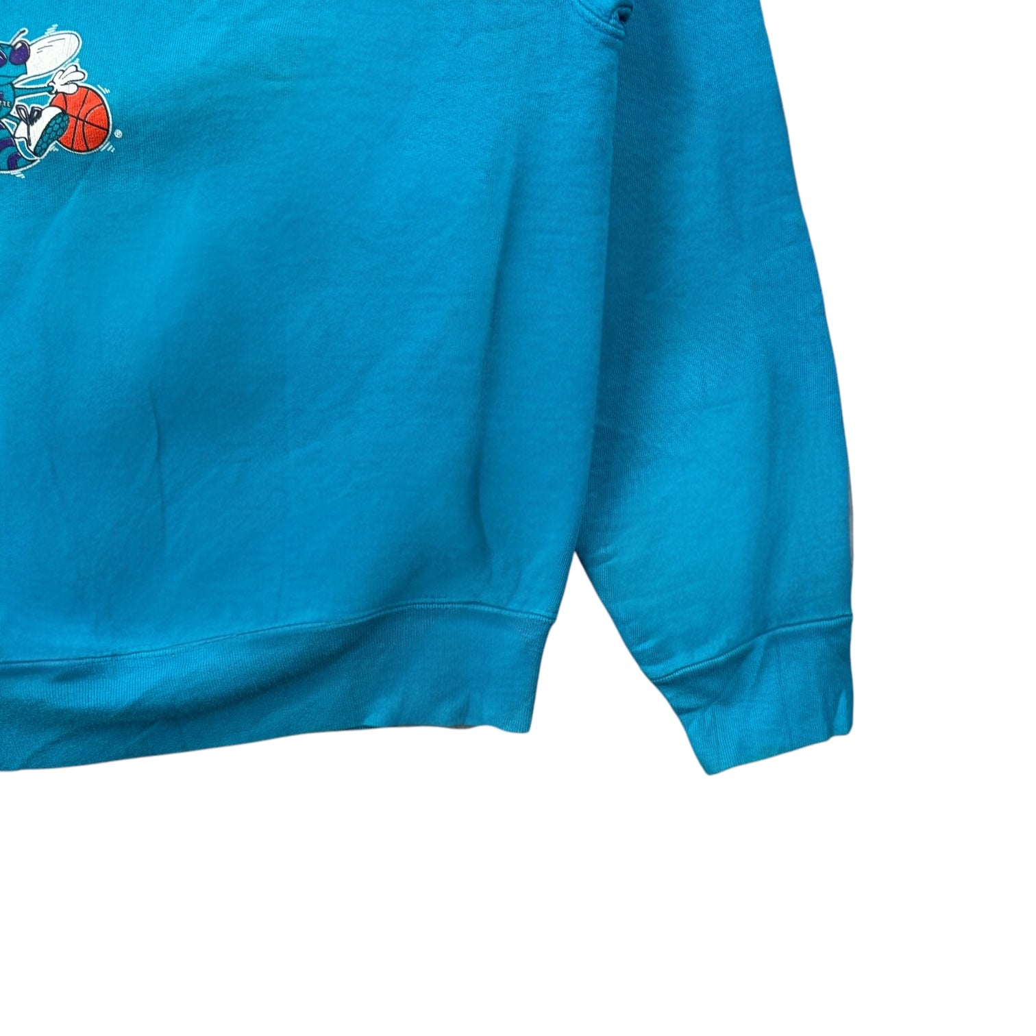 Vintage Charlotte Hornets Crewneck Turqoise