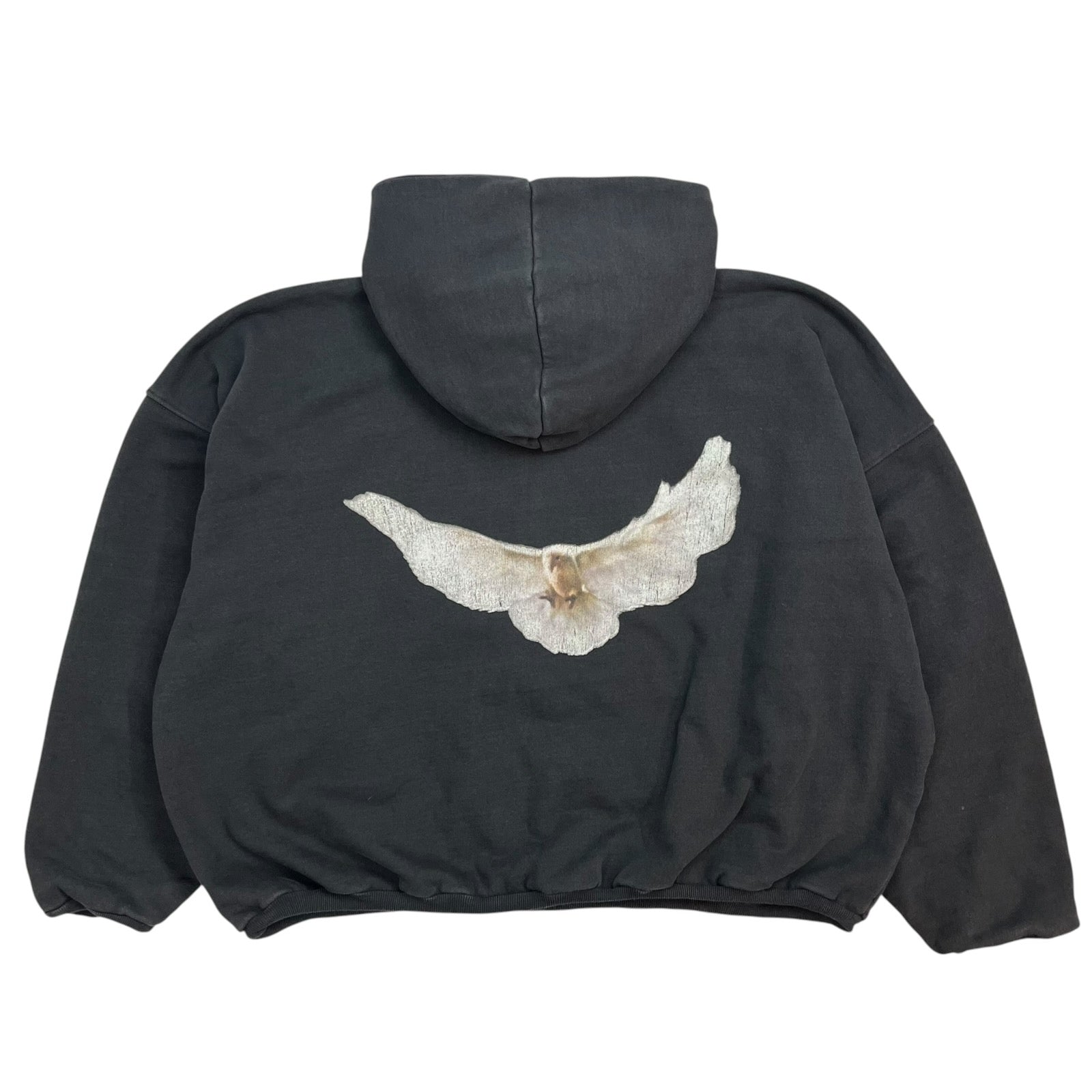 Yeezy Gap Dove Double Lined Hoodie Washed Black