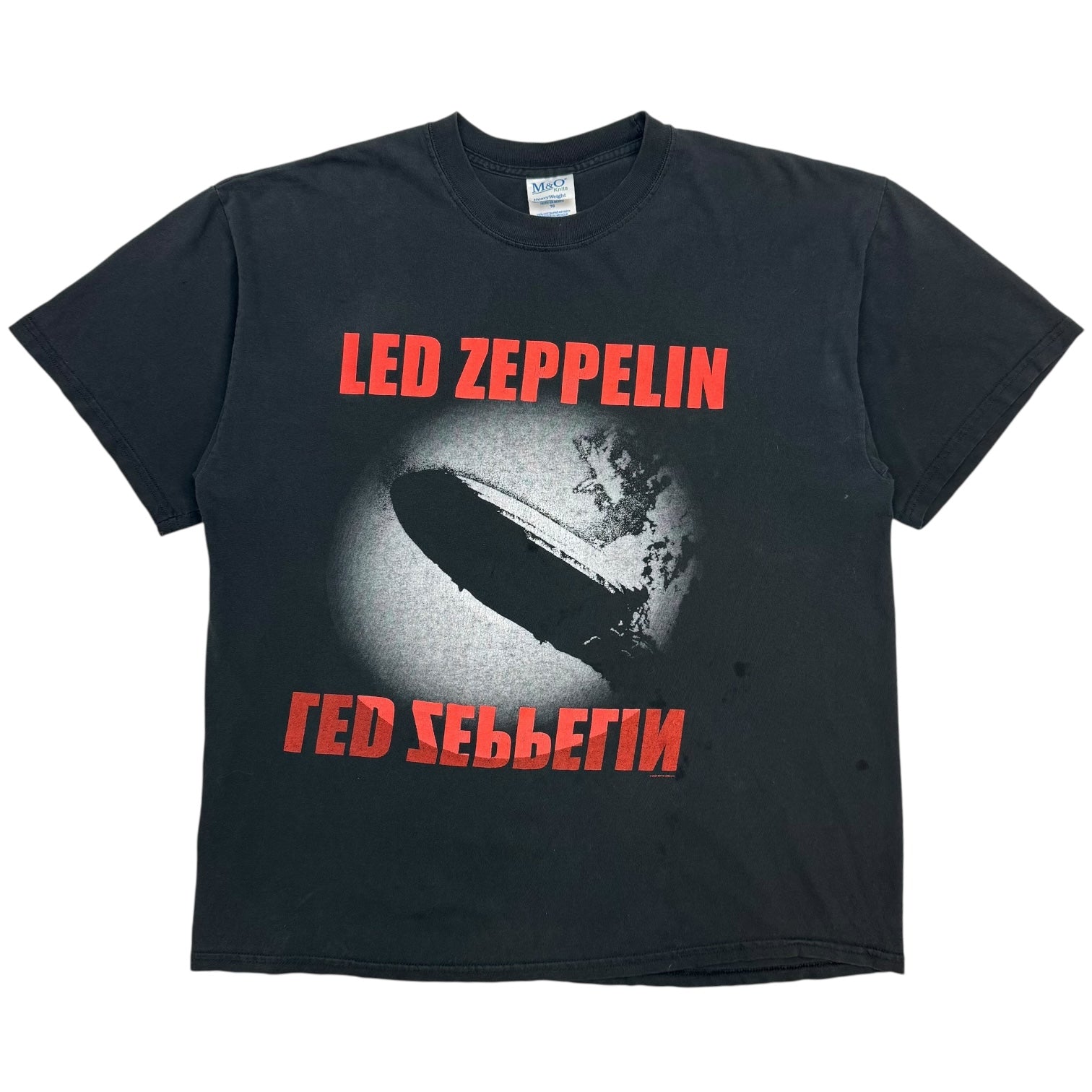 2001 Led Zeppelin Tee Black