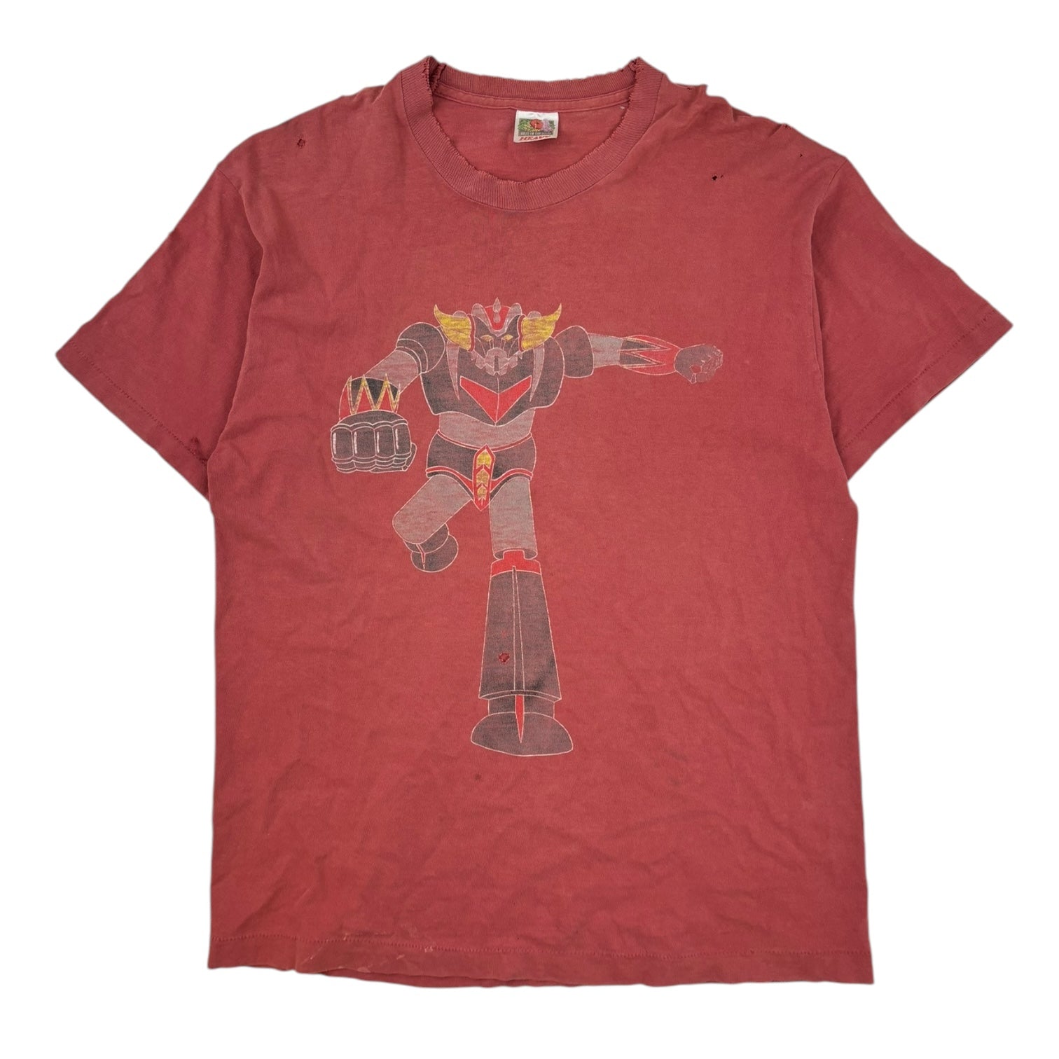 Vintage UFO Robot Grendizer T-Shirt Red