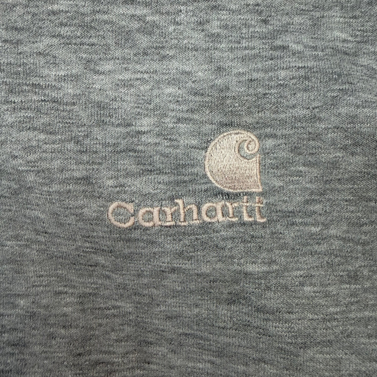 Vintage Carhartt Distressed Hoodie Grey