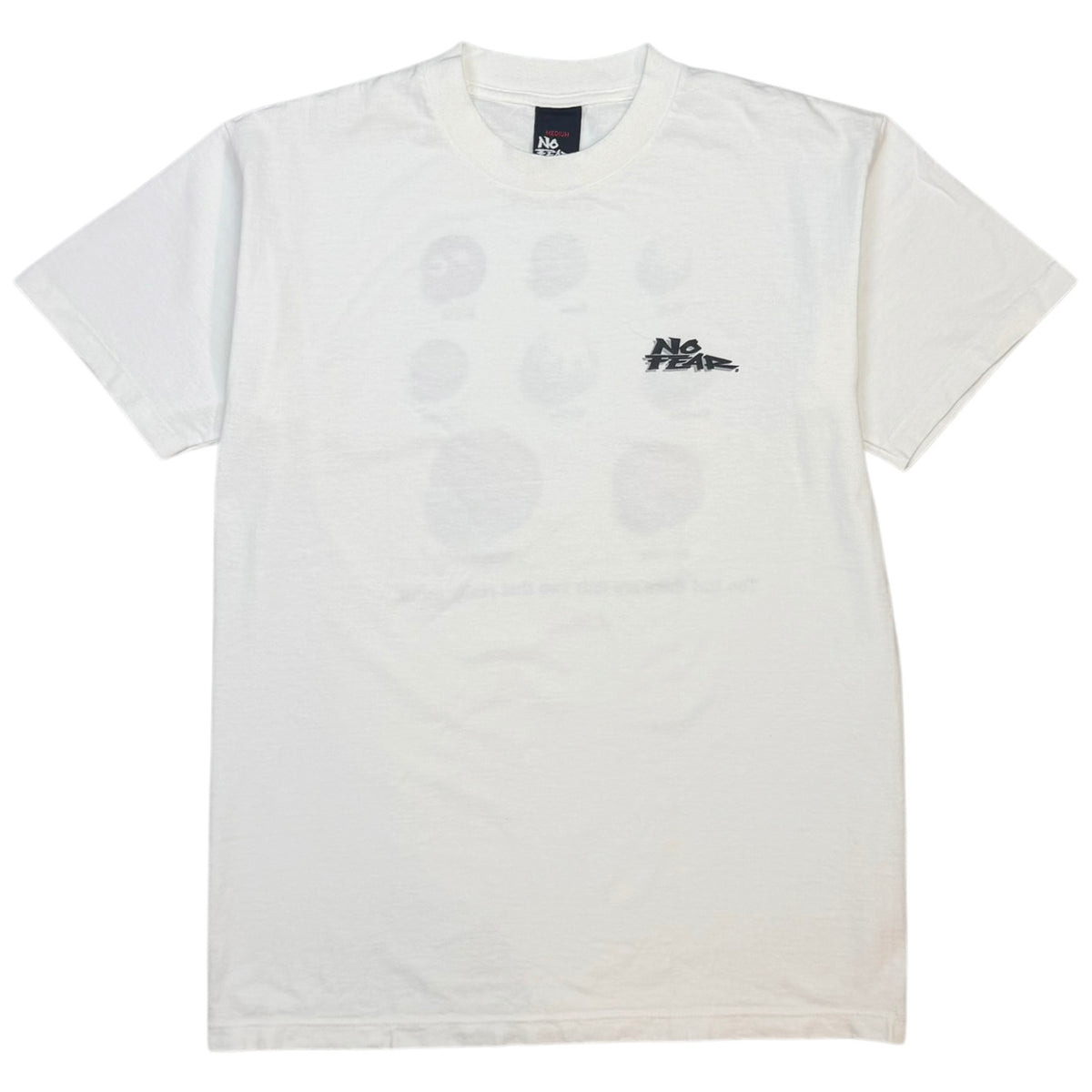 Vintage No Fear Balls Tee White